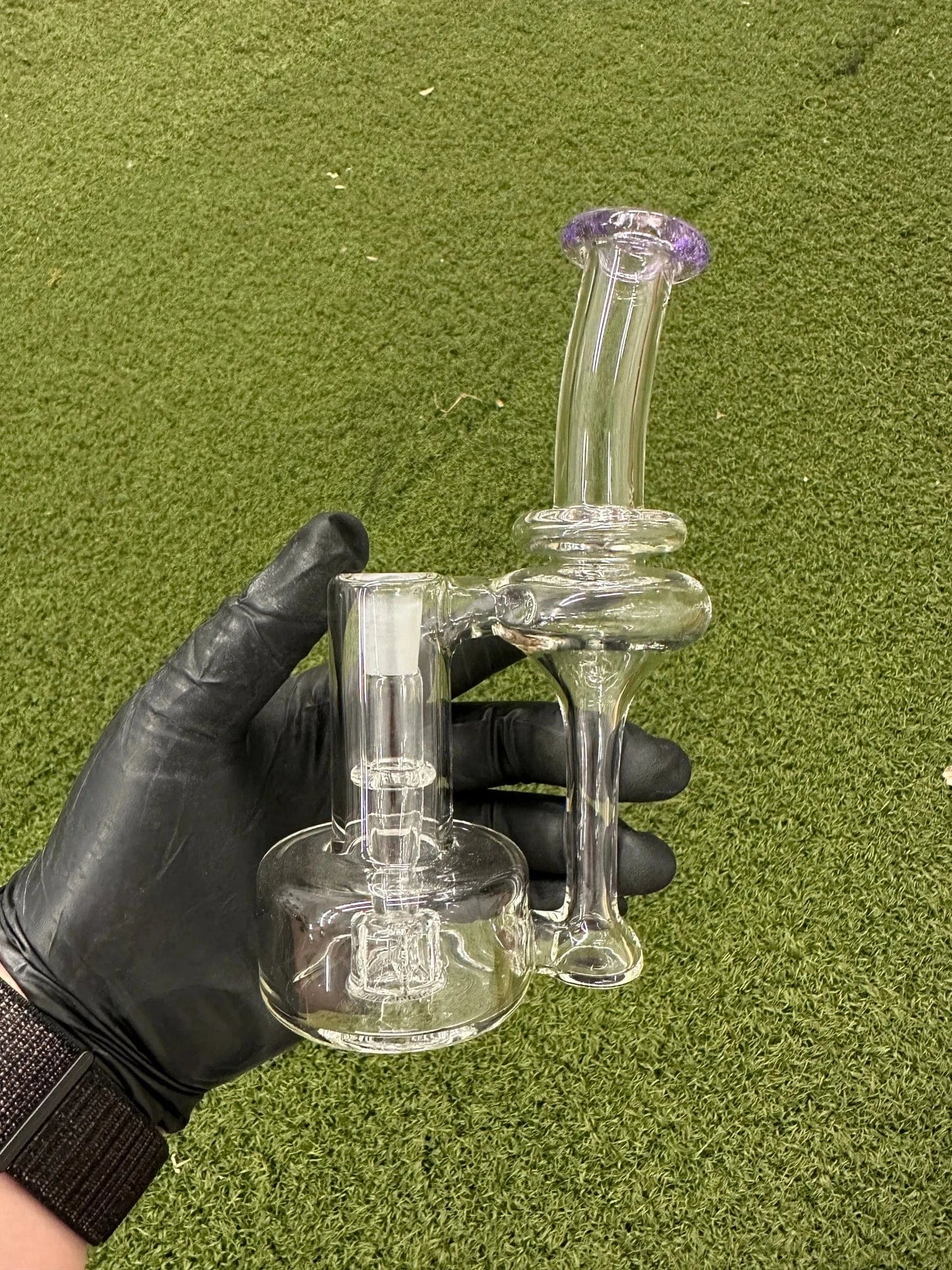 Greek Glass RBR - Purple Lollipop Default Headies Hideout