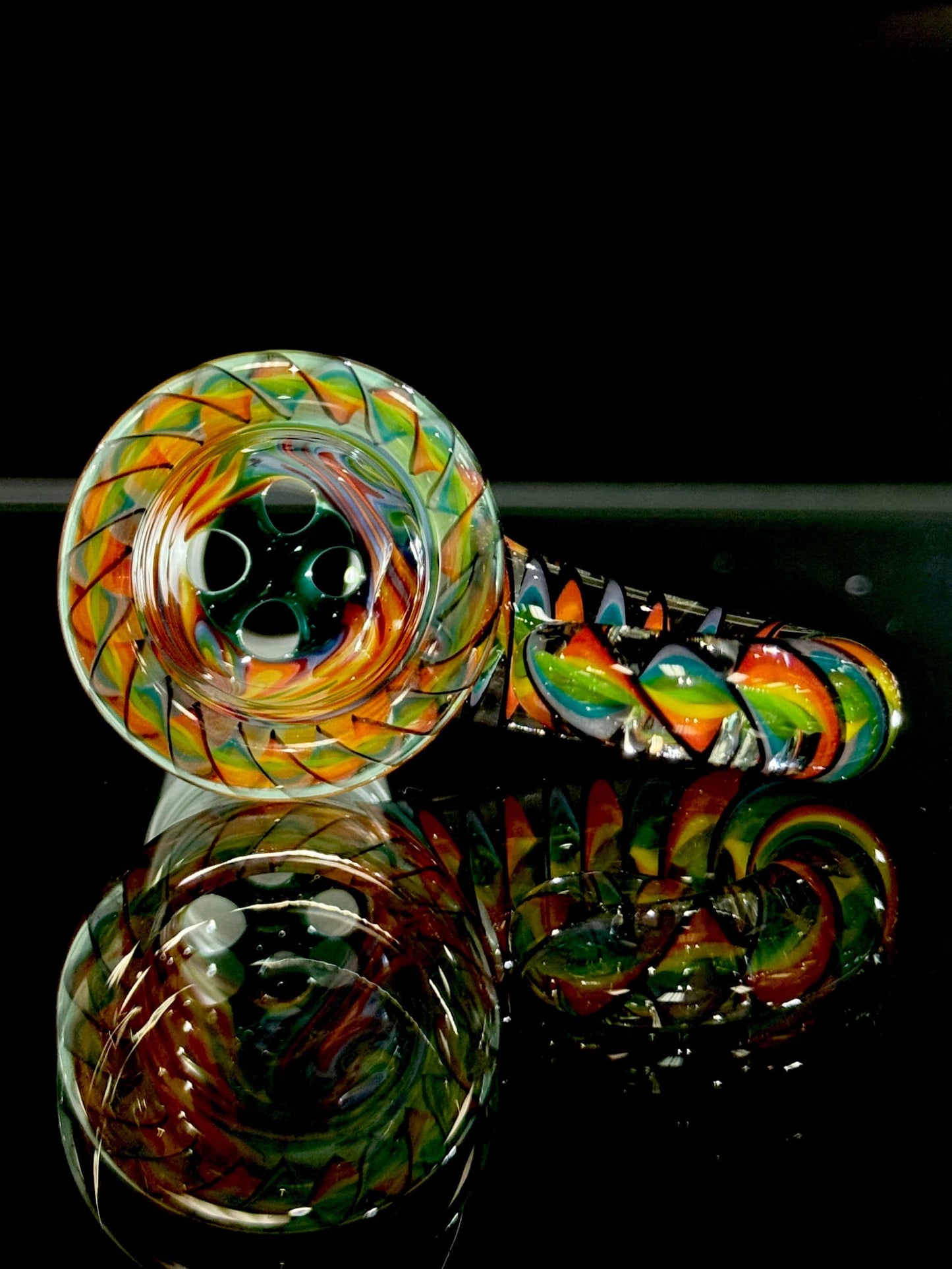 Willstar Glass 18mm 4-Hole Slide - 2B Default Headies Hideout
