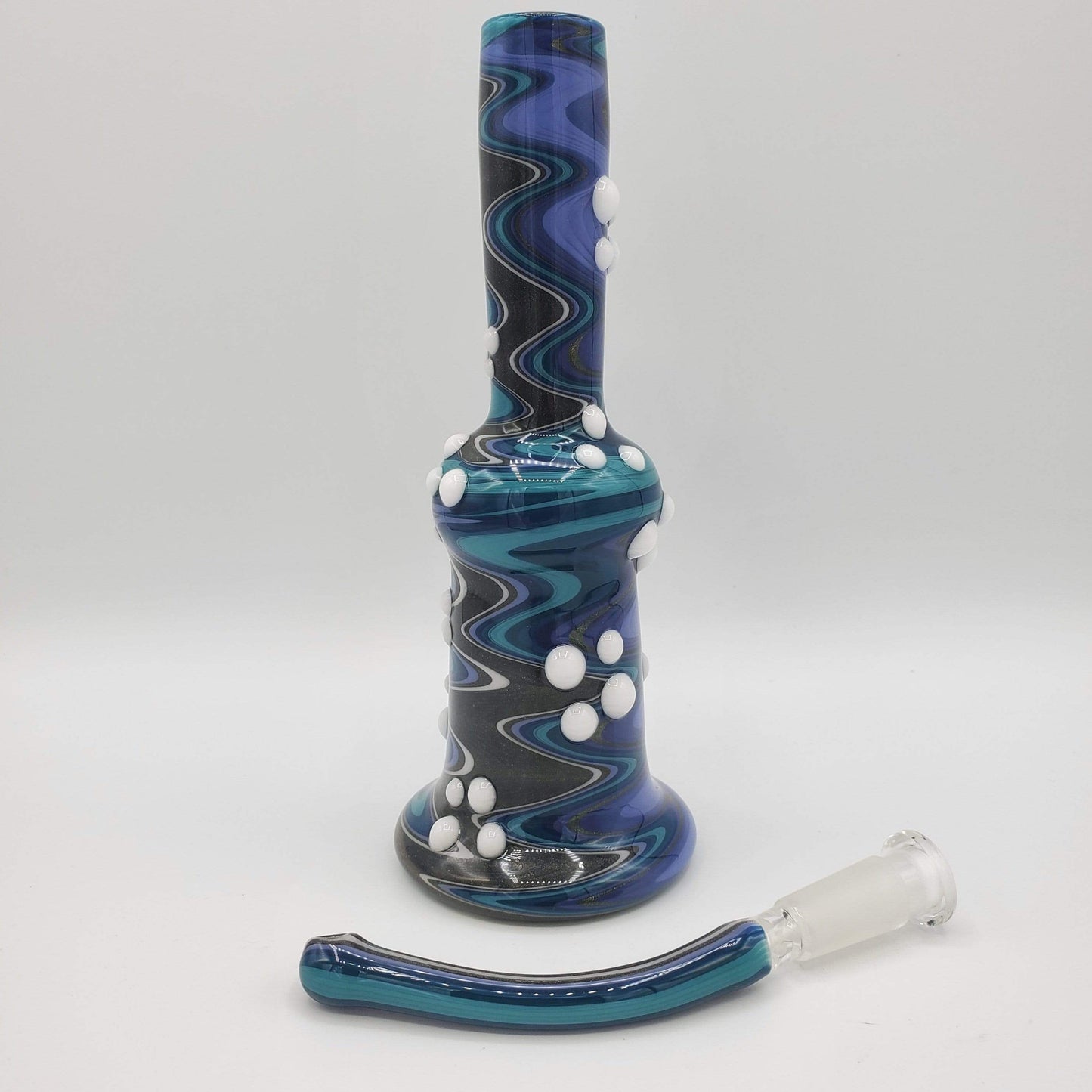 Suzewits Glass Mini Tube - Linework #1 Headie Glass Headies Hideout