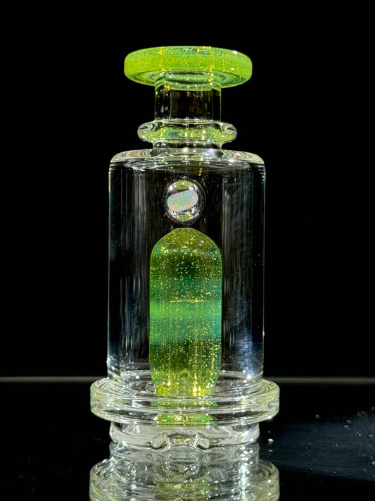 Charlie Shaw Clear w/ Accent Puffco Wet Top Default Headies Hideout