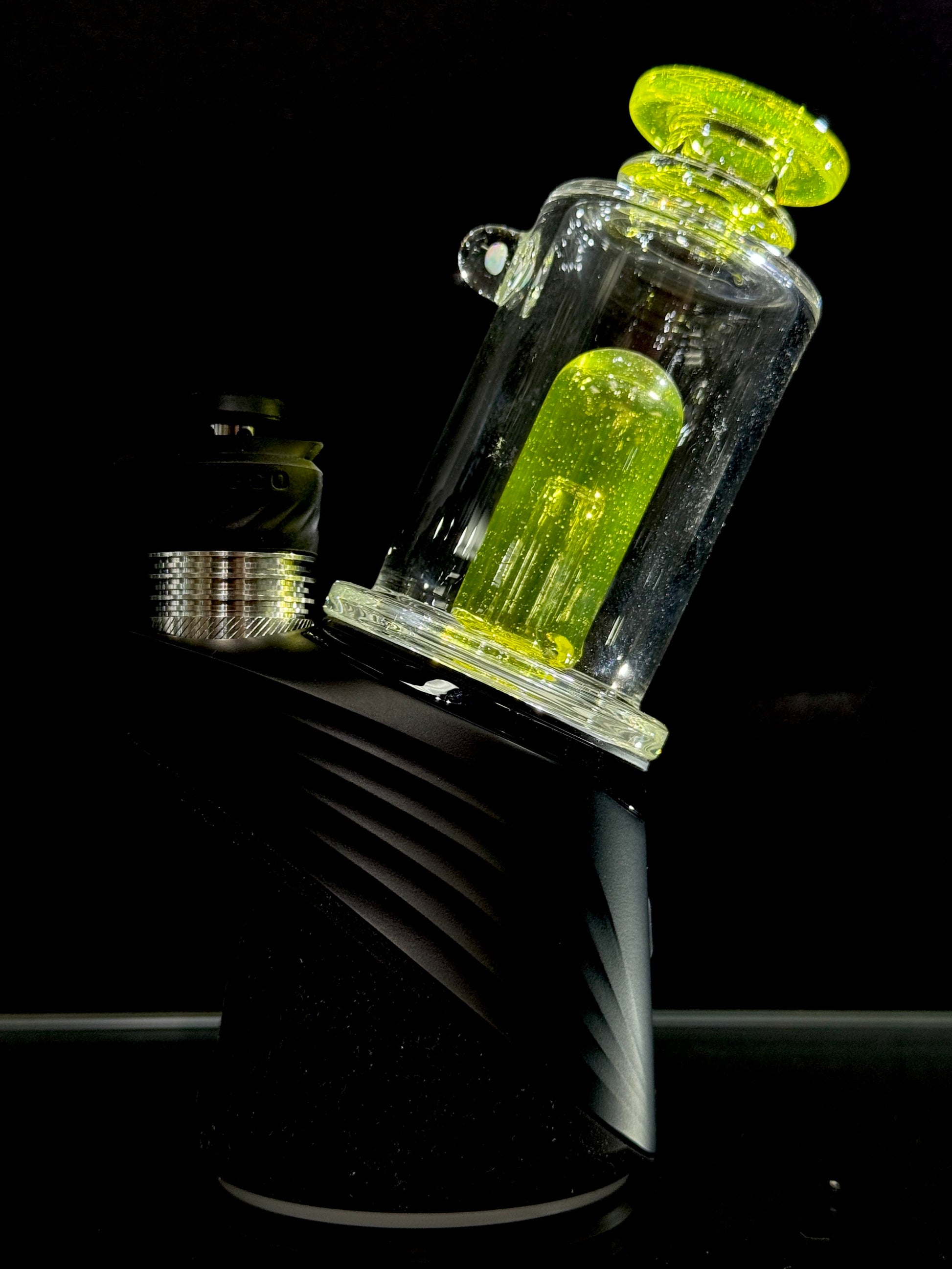 Charlie Shaw Clear w/ Accent Puffco Wet Top Default Headies Hideout