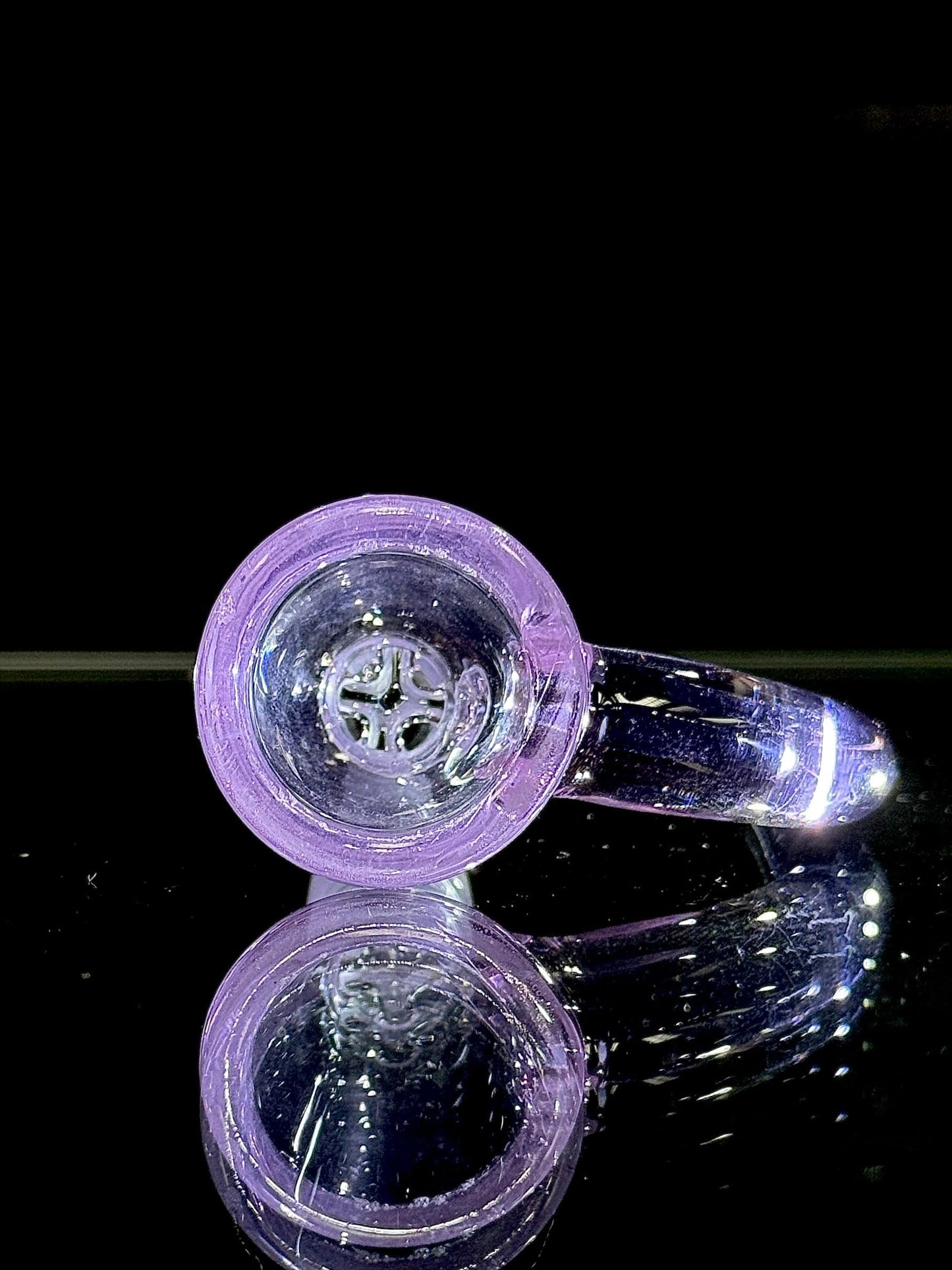 Greek Glass 14mm Slide - Purple Default Headies Hideout