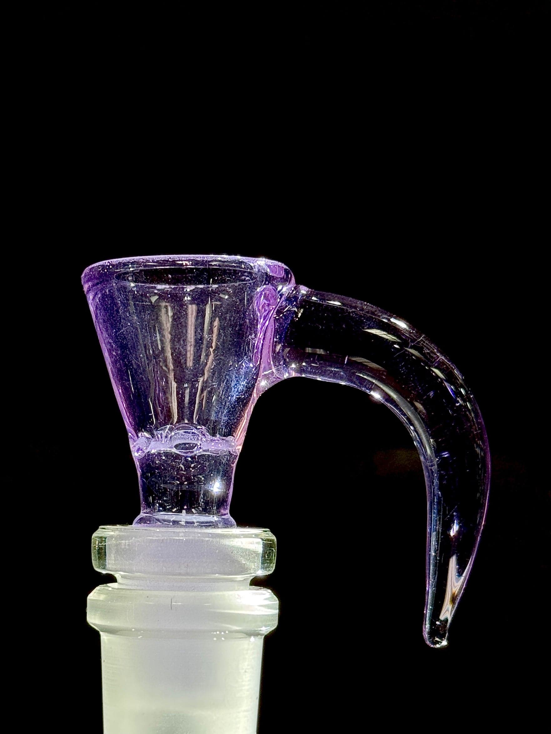 Greek Glass 14mm Slide - Purple Default Headies Hideout