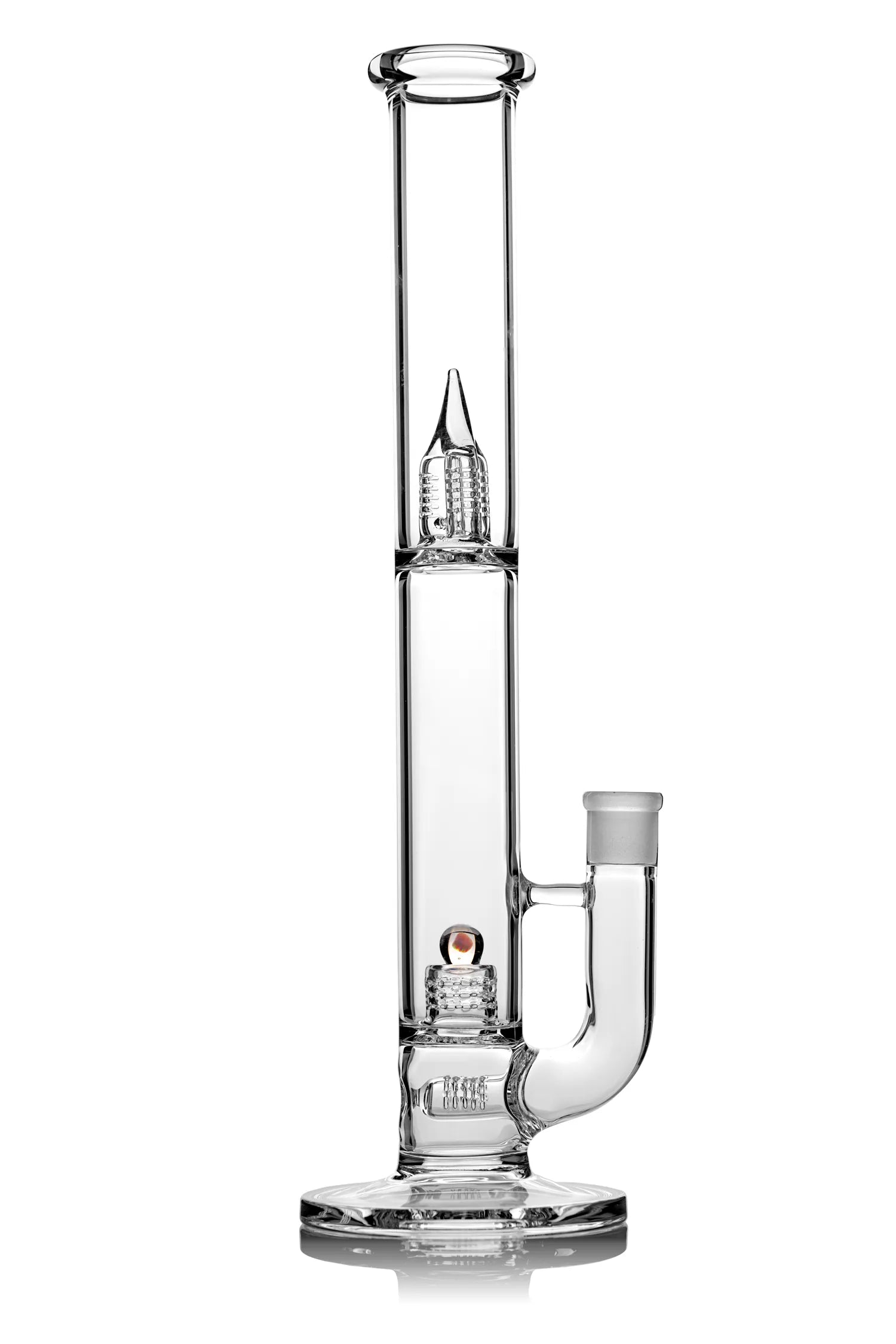 Greek Glass 360 Grid Tube w/ Opal Default Headies Hideout