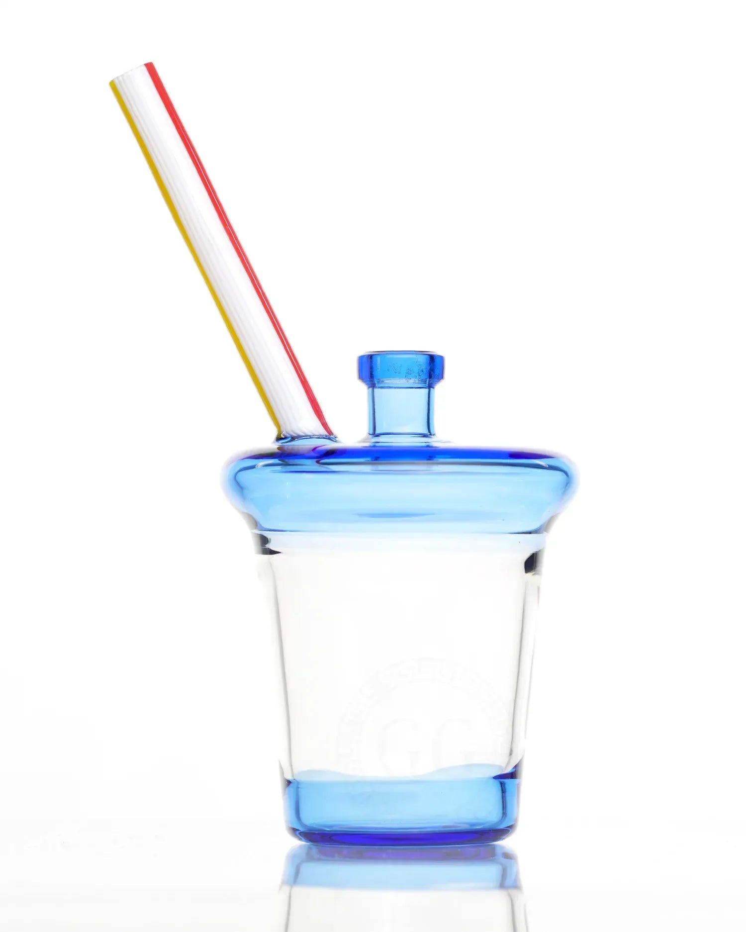 Greek Glass Cup - Light Blue Cobalt Default Headies Hideout