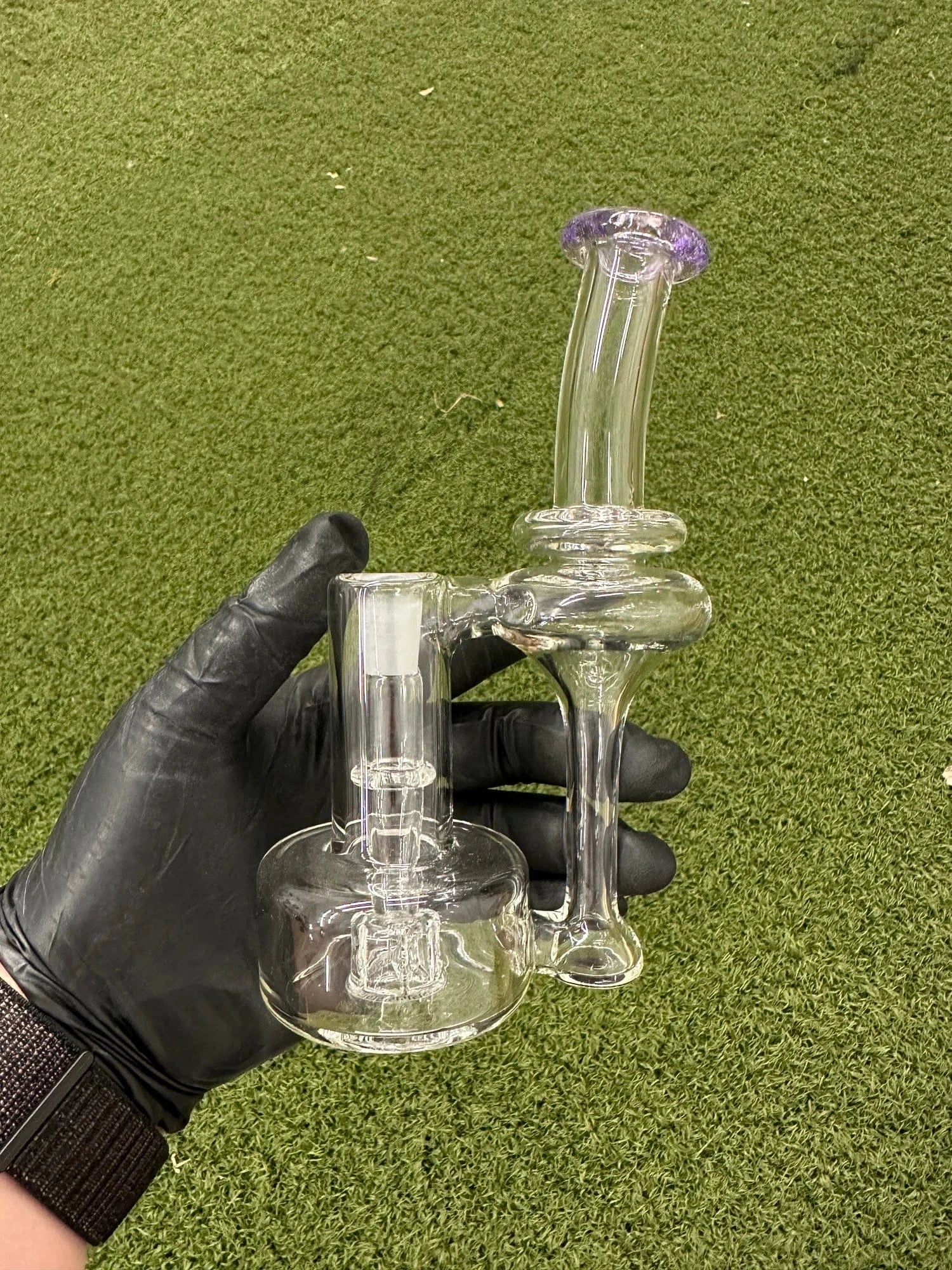 Greek Glass RBR - Purple Lollipop Default Headies Hideout