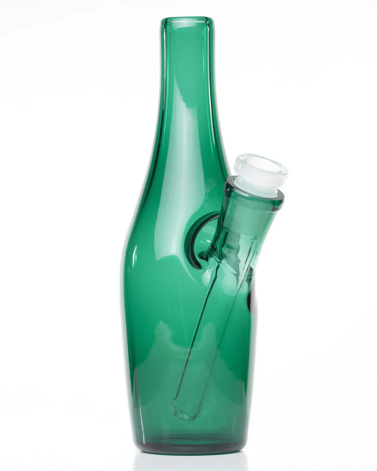 Greek Glass Saki Bottle - Teal Default Headies Hideout