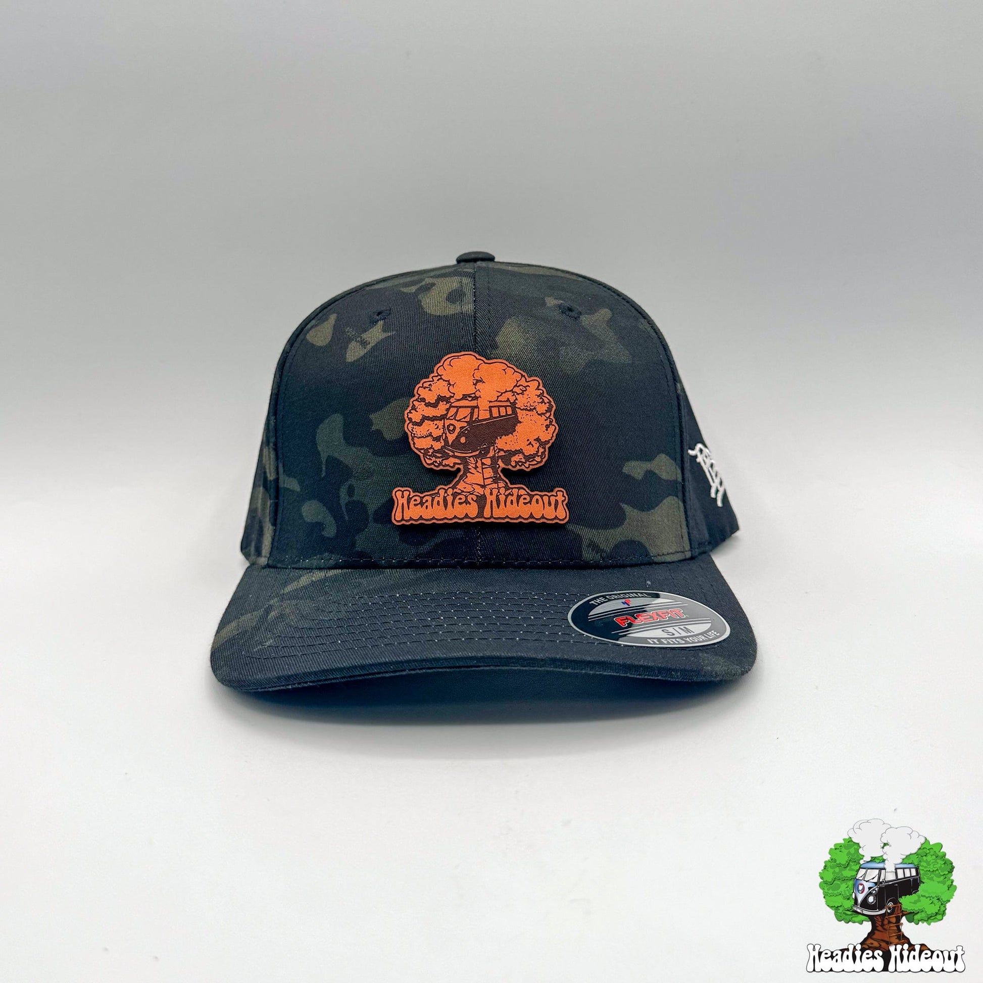 Headies Hideout Camo Flex Fit Hat - S/M Default Headies Hideout