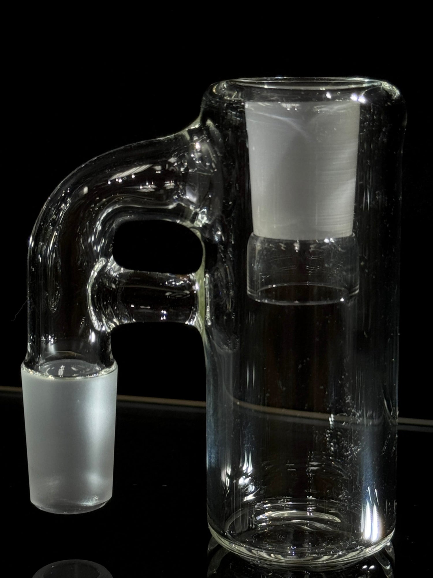 IV Glass 18mm/90 Dry Catcher Default Headies Hideout