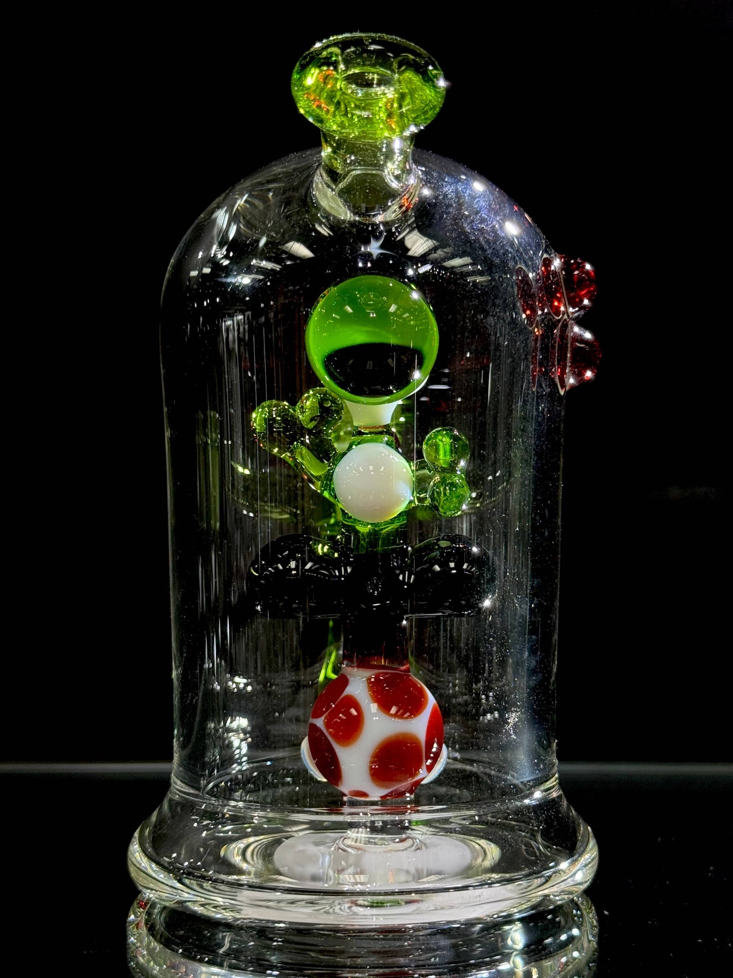 Mitzel Glass #316 Absinthe/Dragon's Blood Default Headies Hideout
