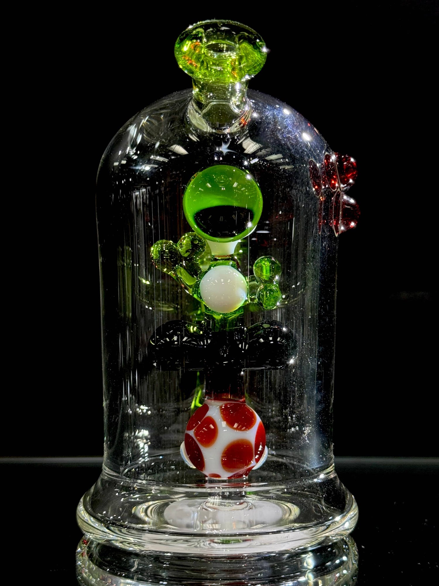 Mitzel Glass #316 Absinthe/Dragon's Blood Default Headies Hideout
