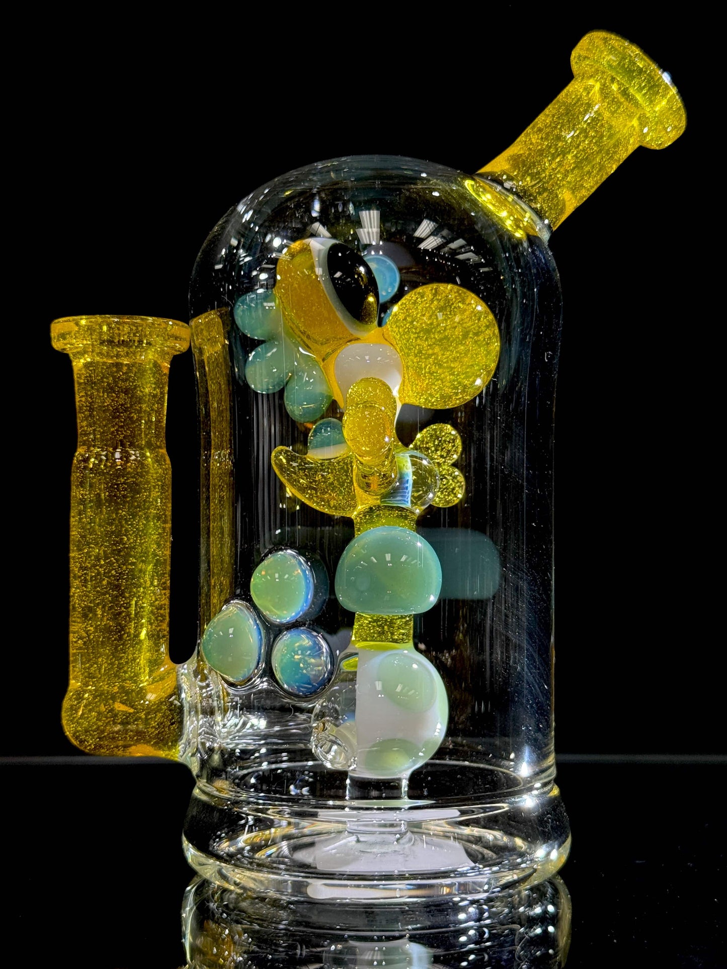 Mitzel Glass #317 Terps/Aquamania Default Headies Hideout