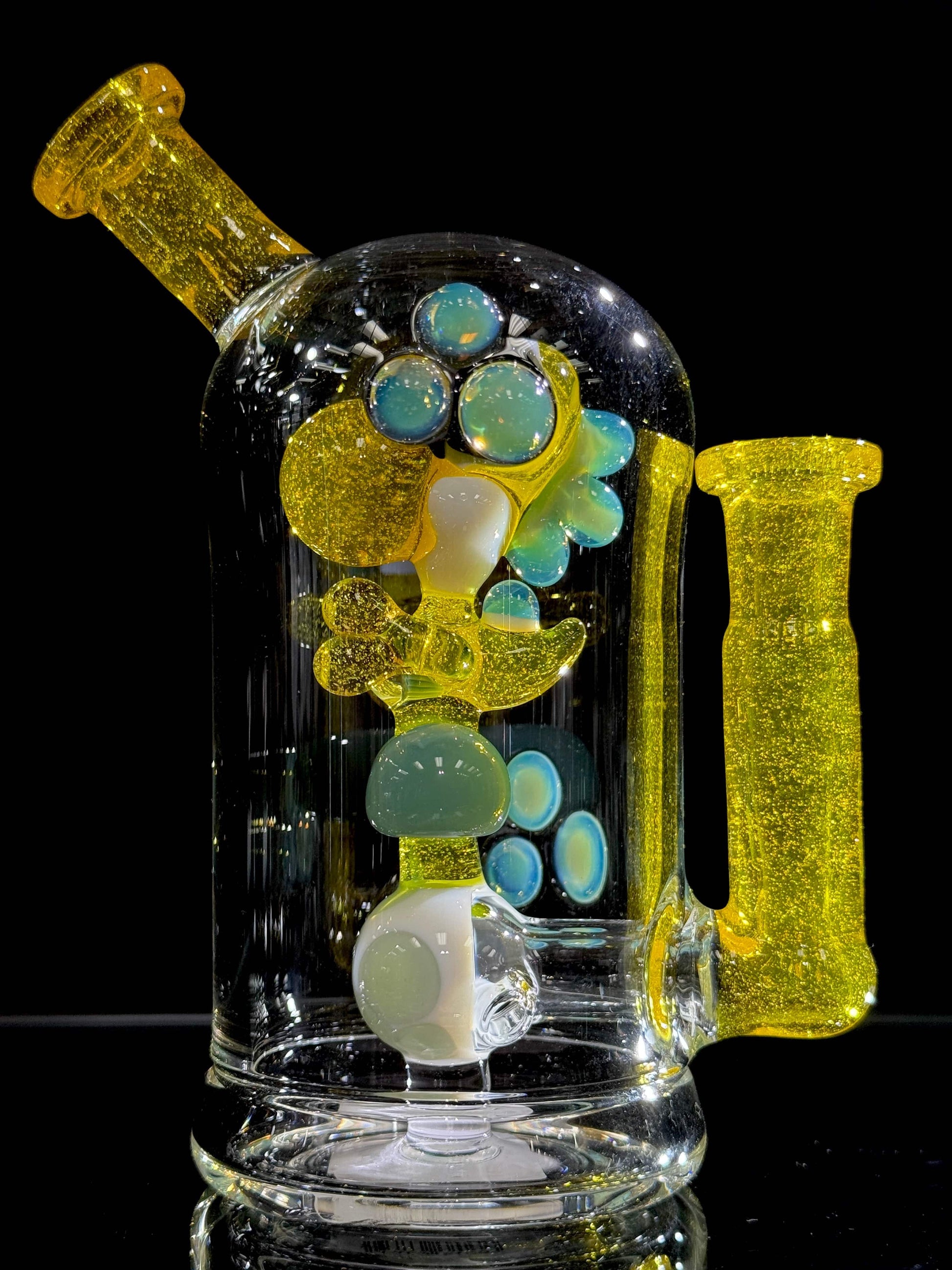 Mitzel Glass #317 Terps/Aquamania Default Headies Hideout