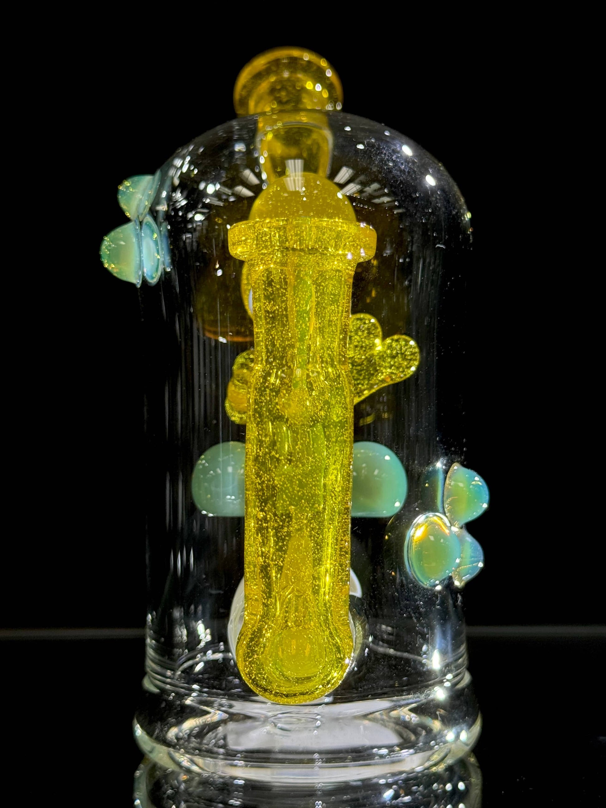 Mitzel Glass #317 Terps/Aquamania Default Headies Hideout
