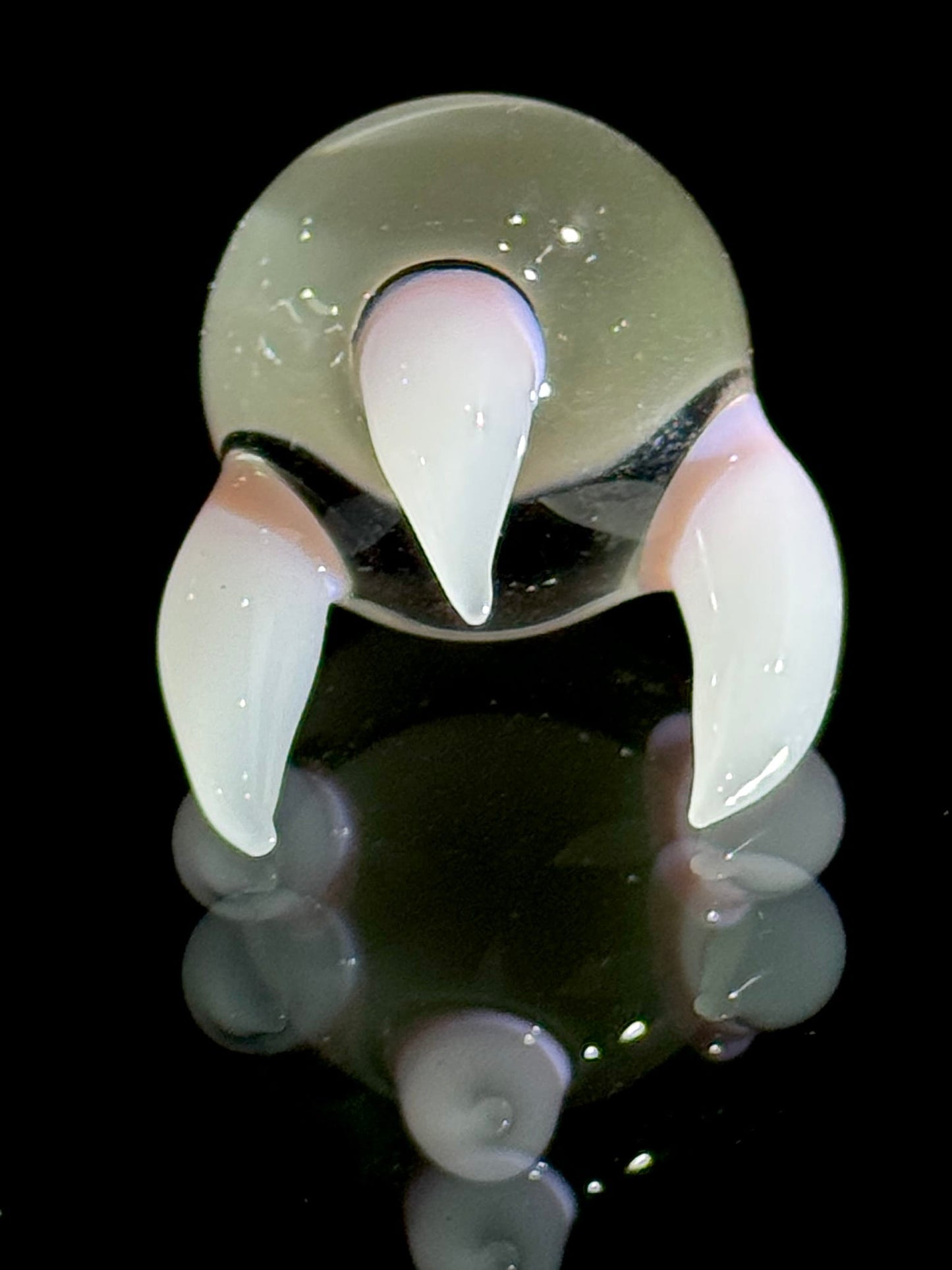 Nick Nacks Glass Tooth Rig - Clear Default Headies Hideout