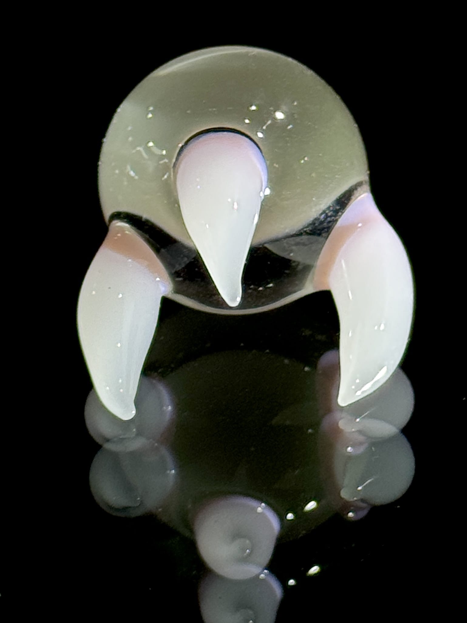 Nick Nacks Glass Tooth Rig - Clear Default Headies Hideout