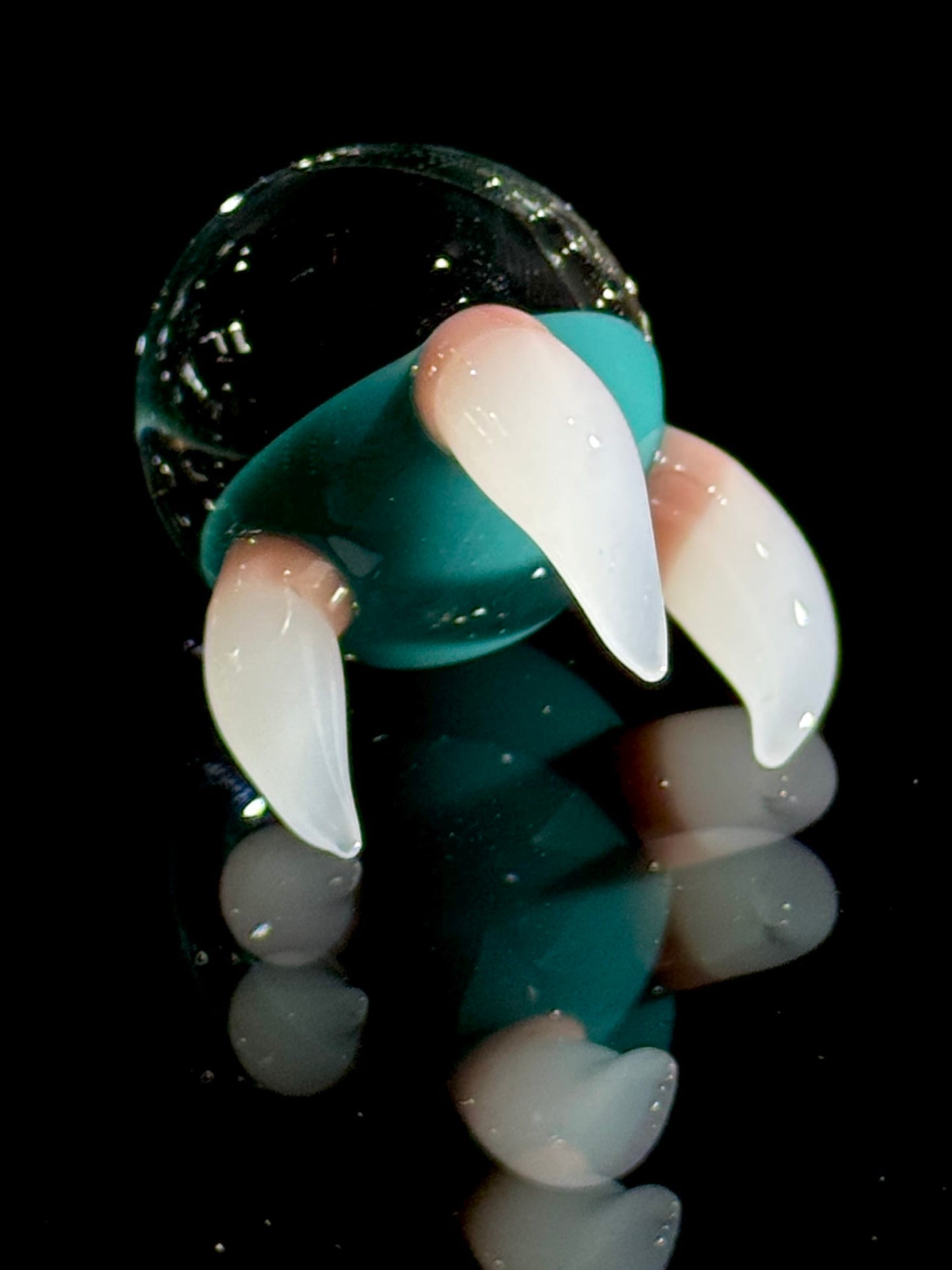 Nick Nacks Glass Tooth Rig - Clear Default Headies Hideout