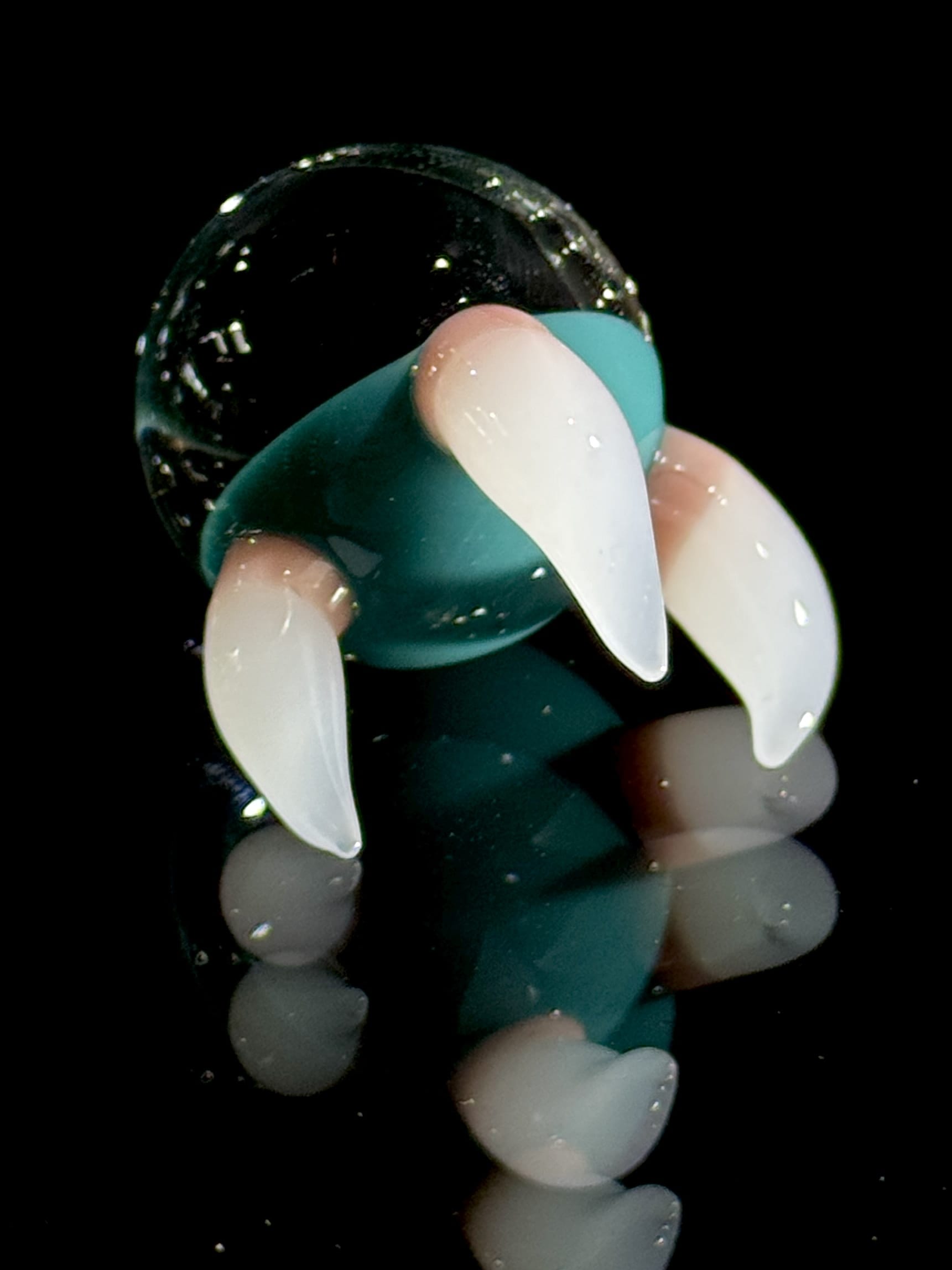 Nick Nacks Glass Tooth Rig - Clear Default Headies Hideout
