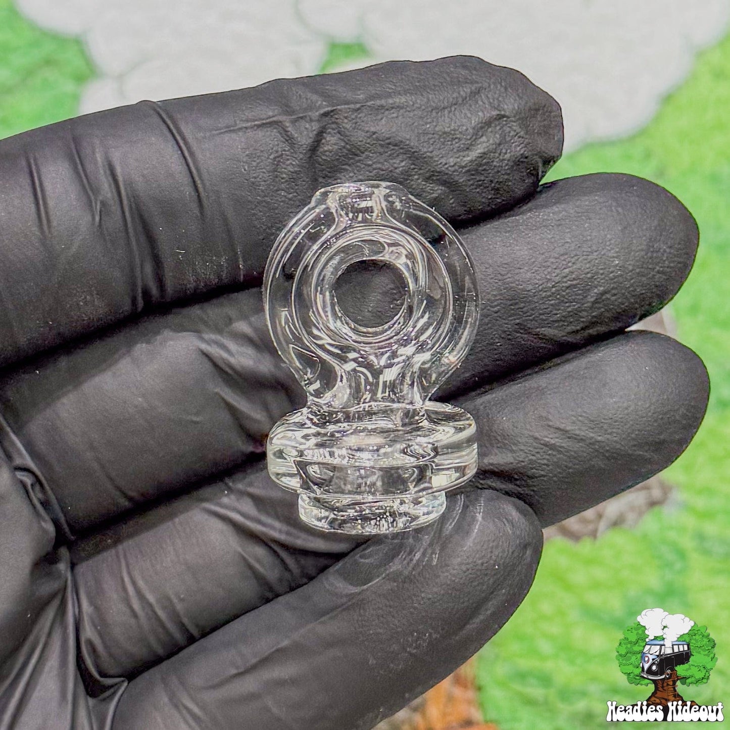 Randohm Glass Pivot Top - Clear Default Headies Hideout