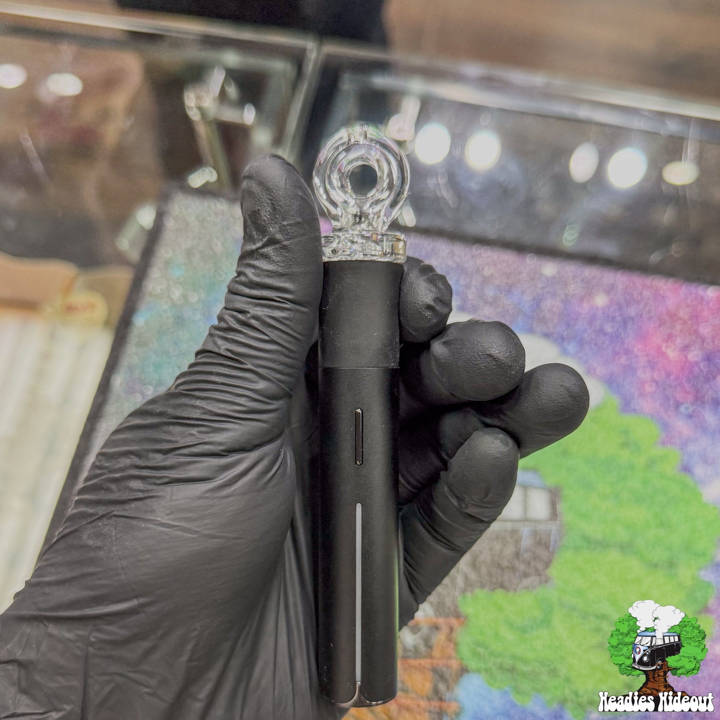 Randohm Glass Pivot Top - Clear Default Headies Hideout