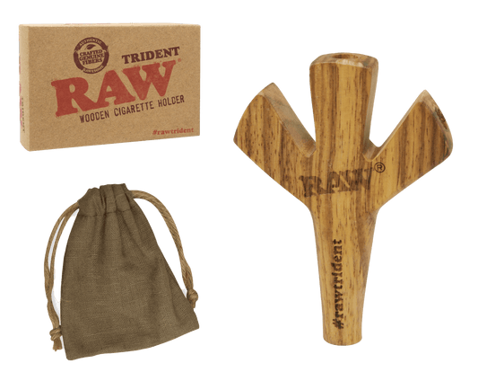 Raw Trident Cone Holder Default Headies Hideout