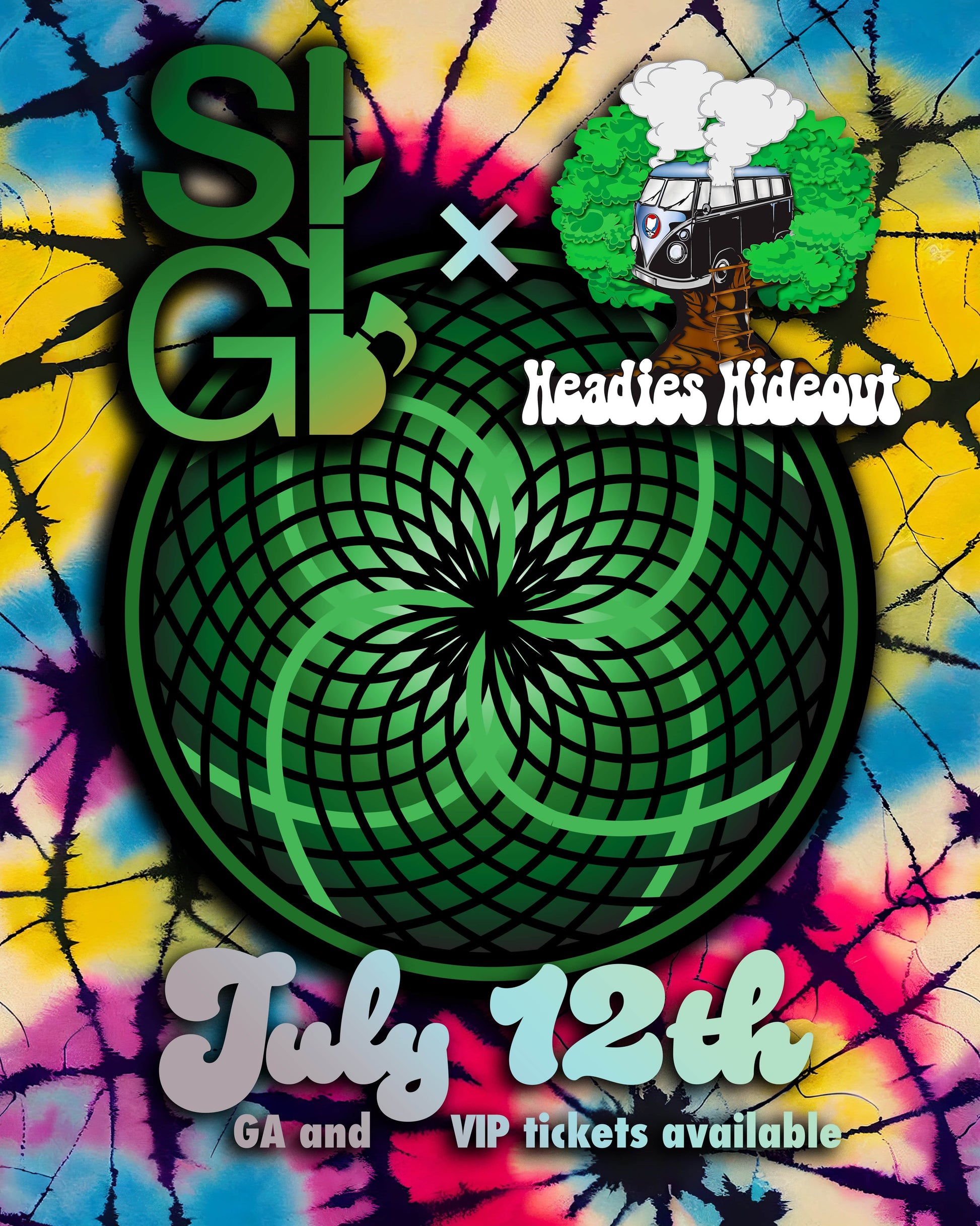 Shamby Show V4 - 7/12/25 **In-Person VIP Ticket** VIP Ticket Headies Hideout