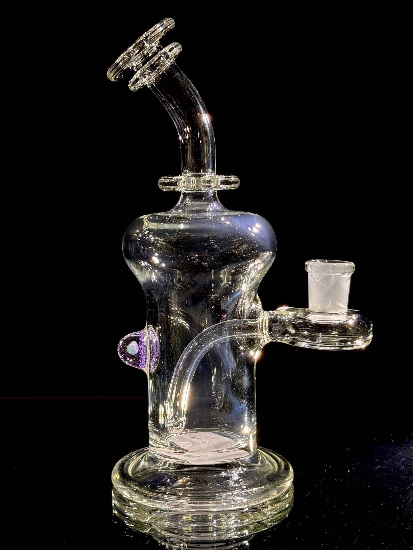Tedrow Glass Can Jammer - Purple Lolli Accent Default Headies Hideout