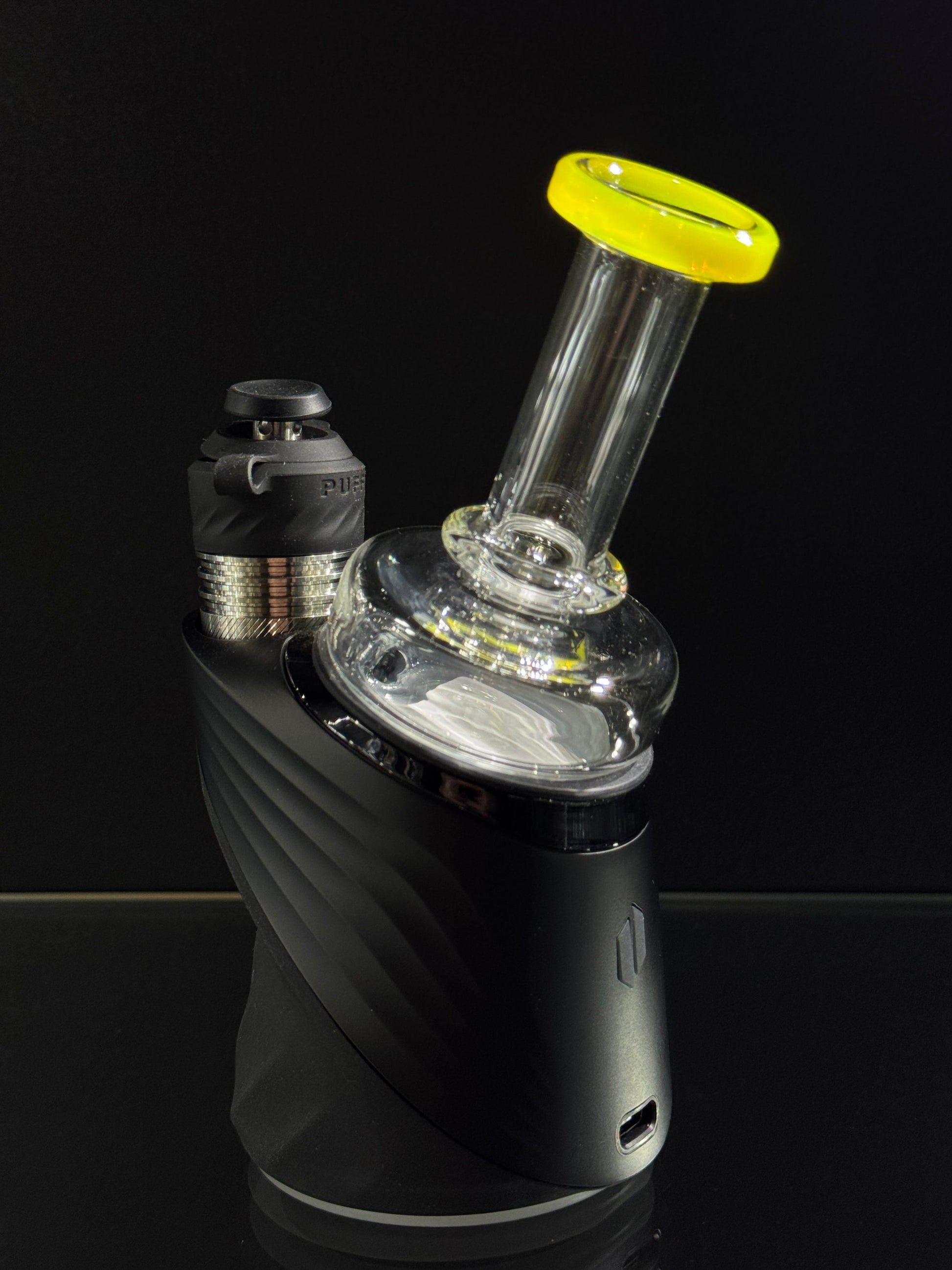 Tokr Glass V2 Puffco Dry Top CA - Yellow Default Headies Hideout