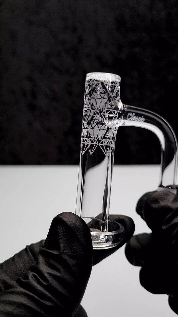 Victory Glassworks Classic Diamond Tower - 14mm 90 Degree Default Headies Hideout