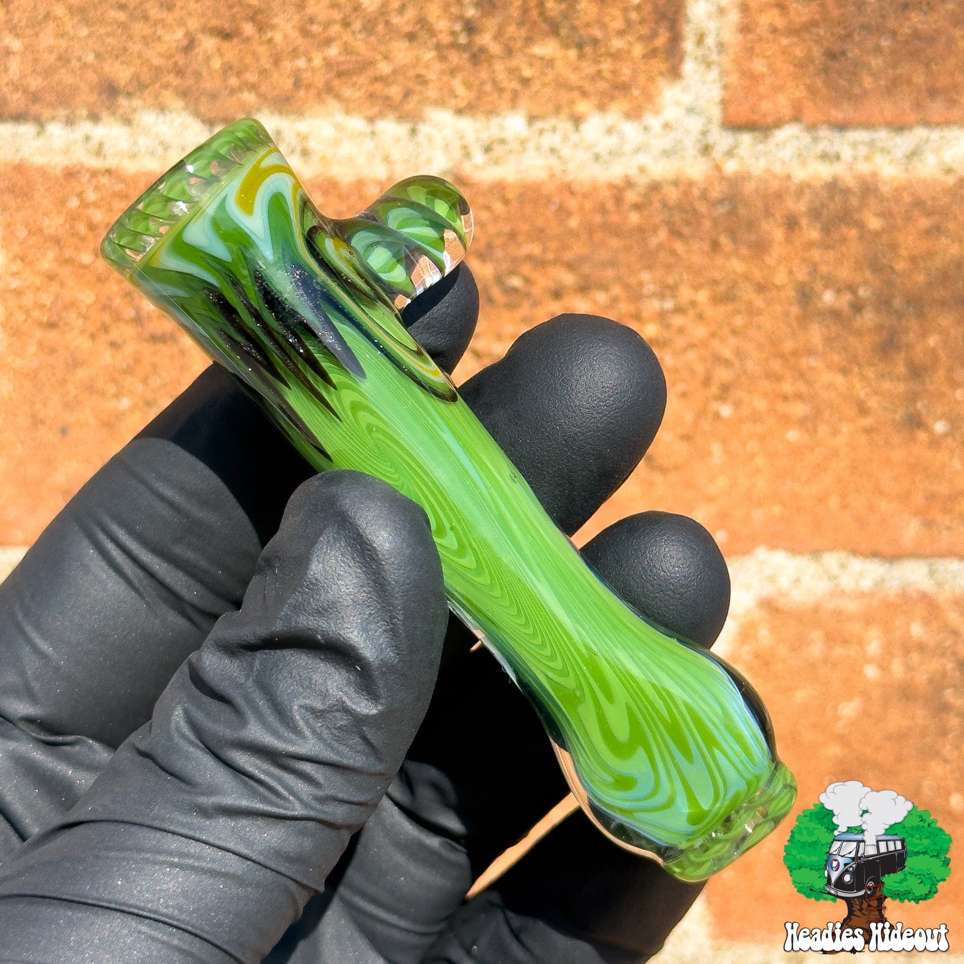 Willstar Chillum - Green Linework Default Headies Hideout