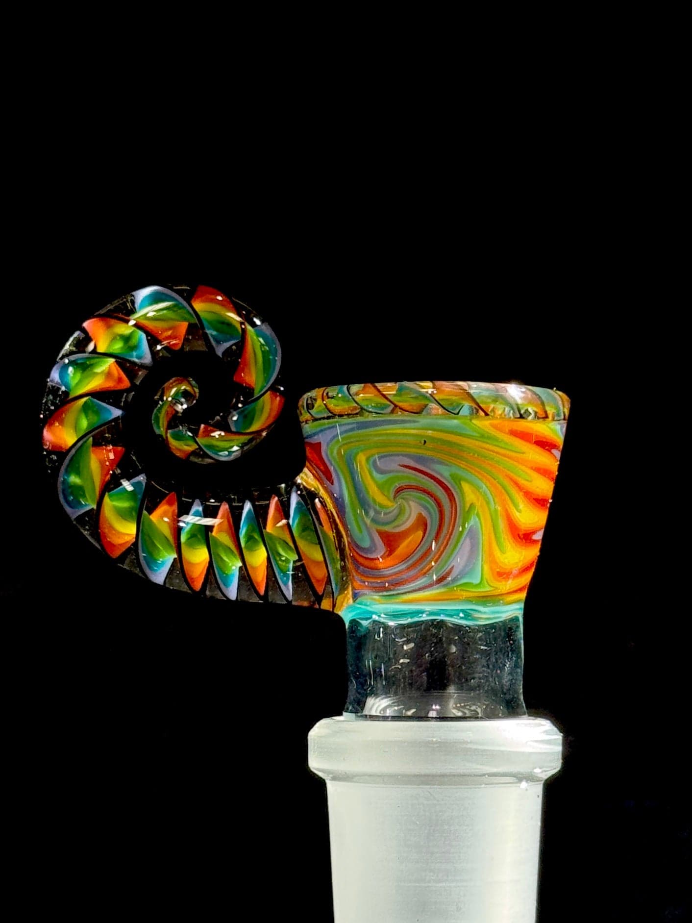 Willstar Glass 18mm 4-Hole Slide - 2B Default Headies Hideout