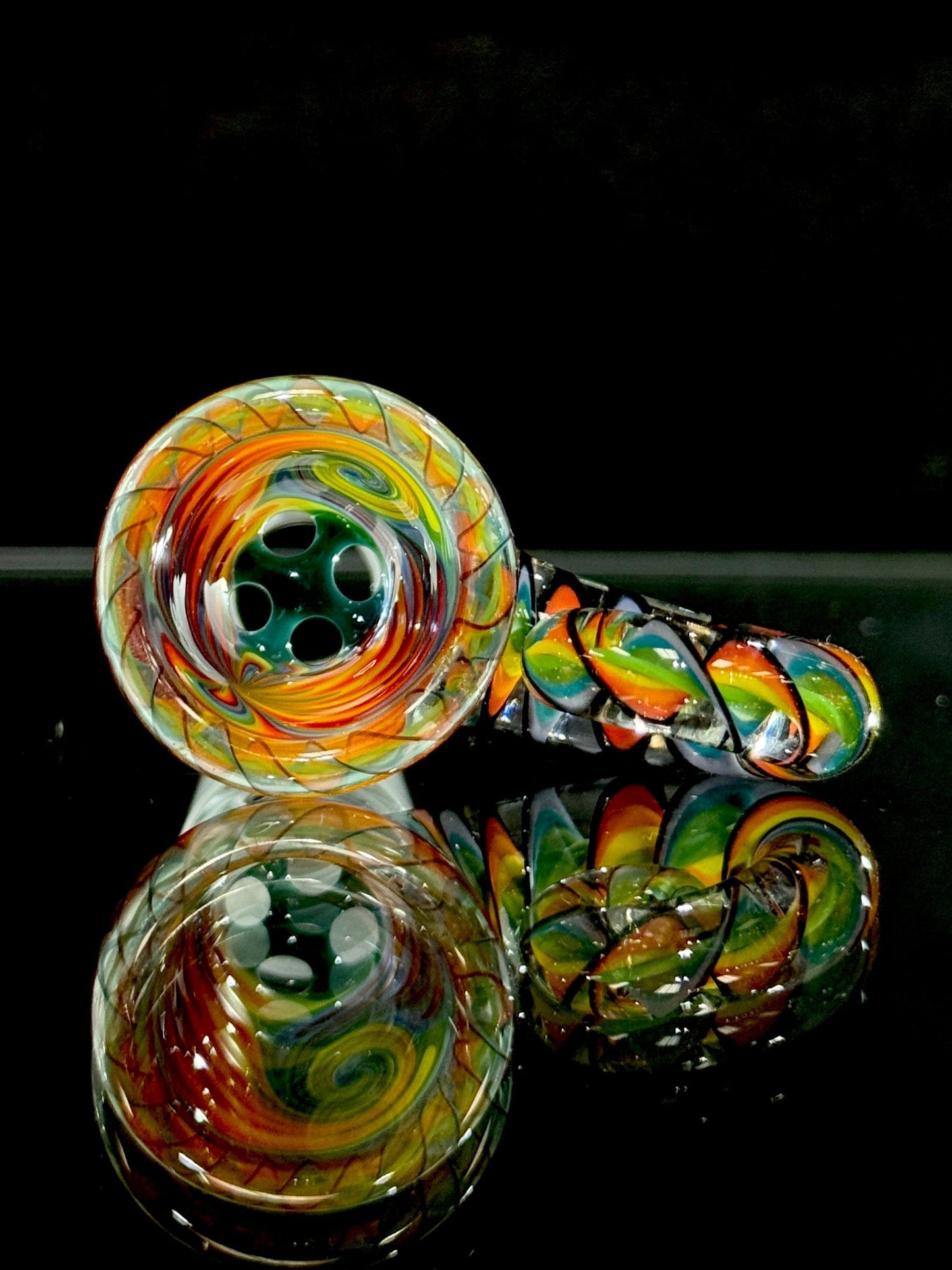 Willstar Glass 18mm 4-Hole Slide - 2B Default Headies Hideout