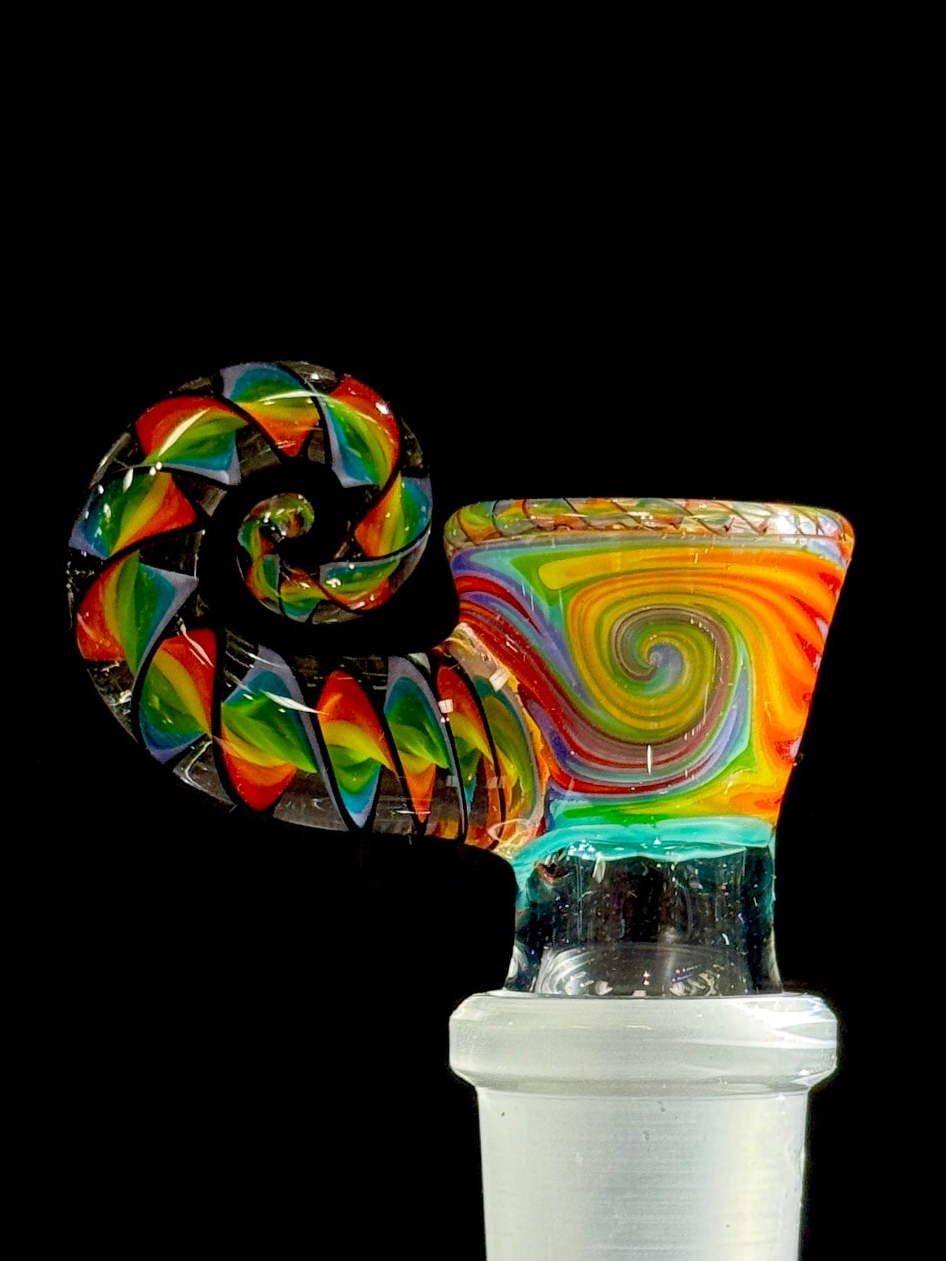 Willstar Glass 18mm 4-Hole Slide - 2B Default Headies Hideout