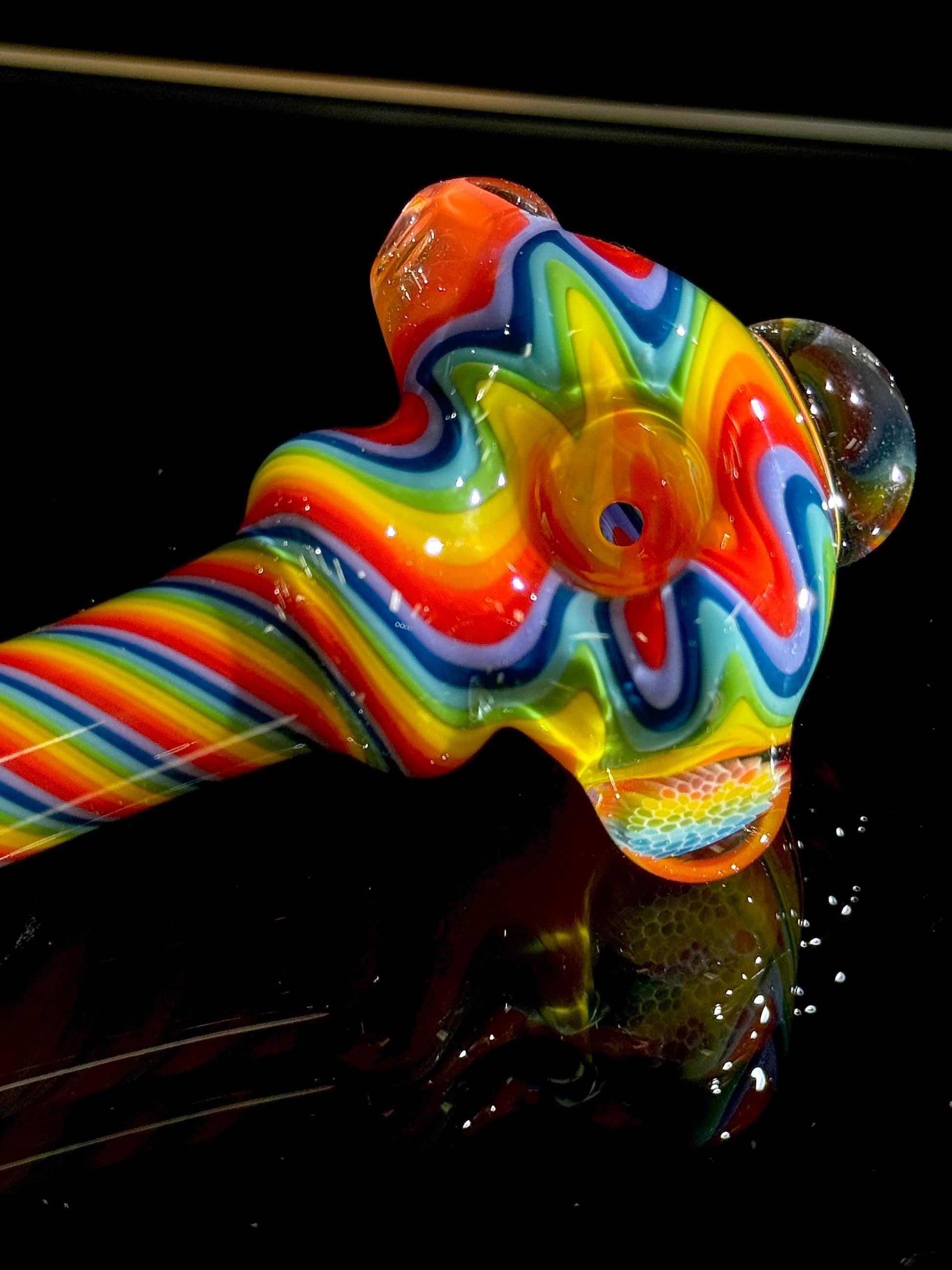Willstar Glass Spoon Linework Default Headies Hideout