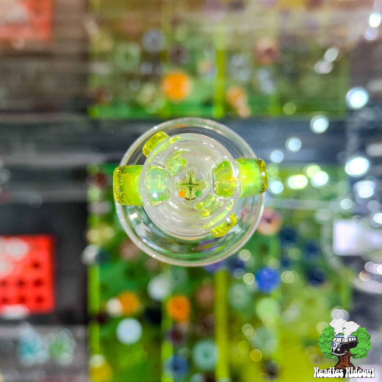 Zombie Hand 4 Hole Slide 14mm - Sunset Slyme Default Headies Hideout