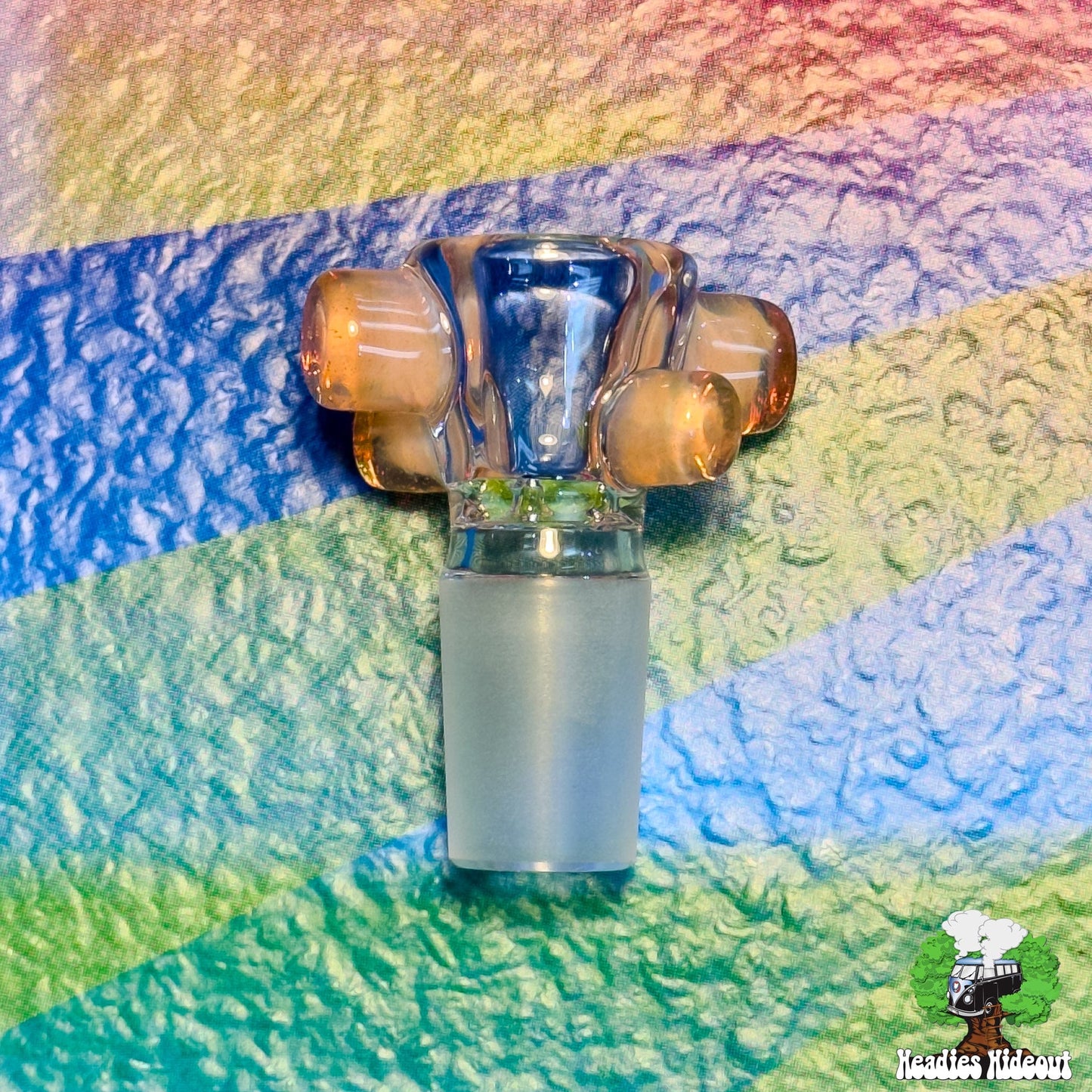 Zombie Hand 4 Hole Slide 14mm - Sunset Slyme Default Headies Hideout