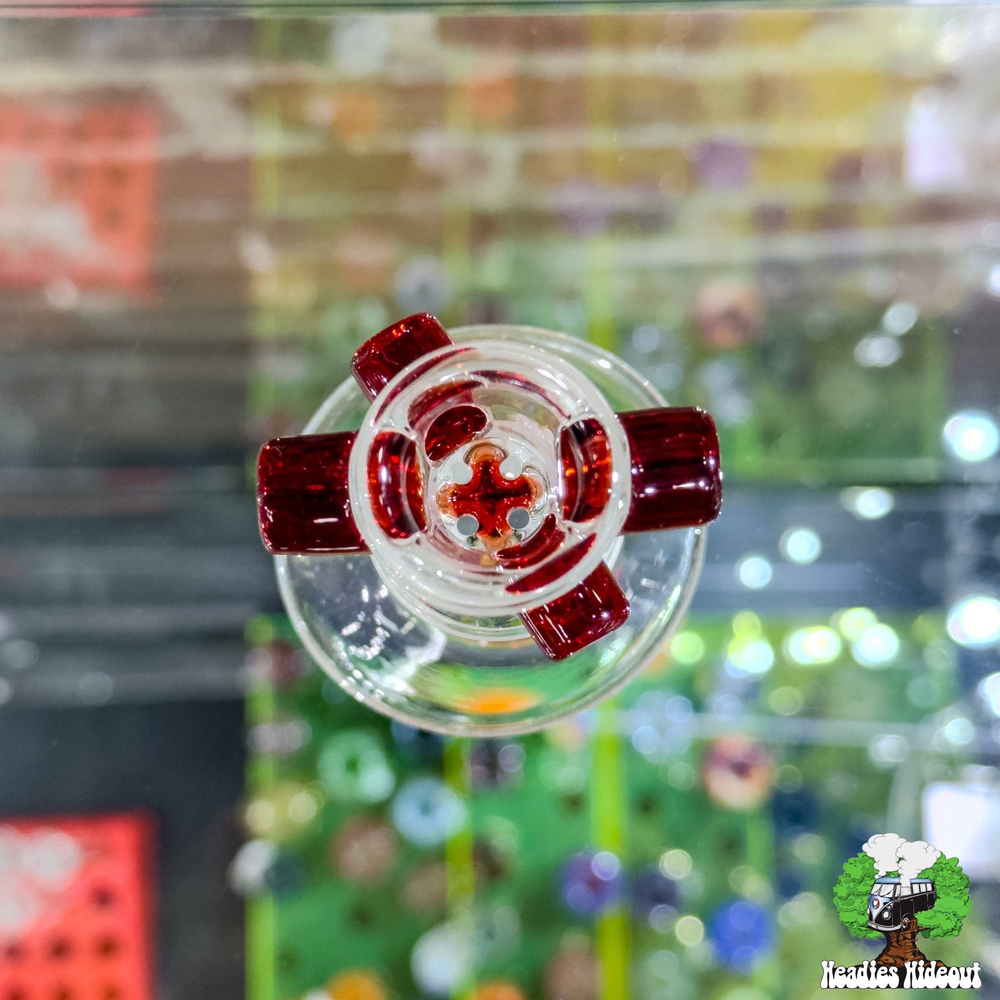 Zombie Hand 4 Hole Slide 18mm - Pomegranate Default Headies Hideout