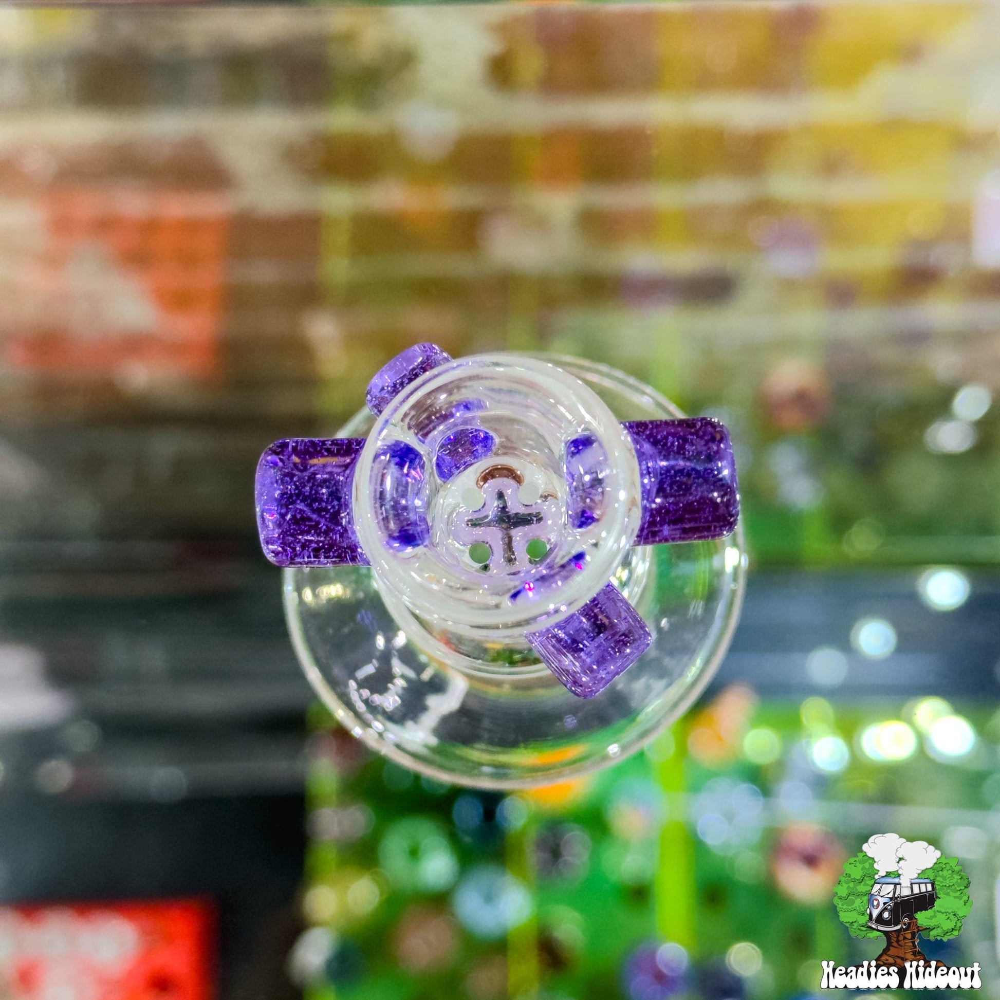 Zombie Hand 4 Hole Slide 18mm - Purple Lollipop Default Headies Hideout