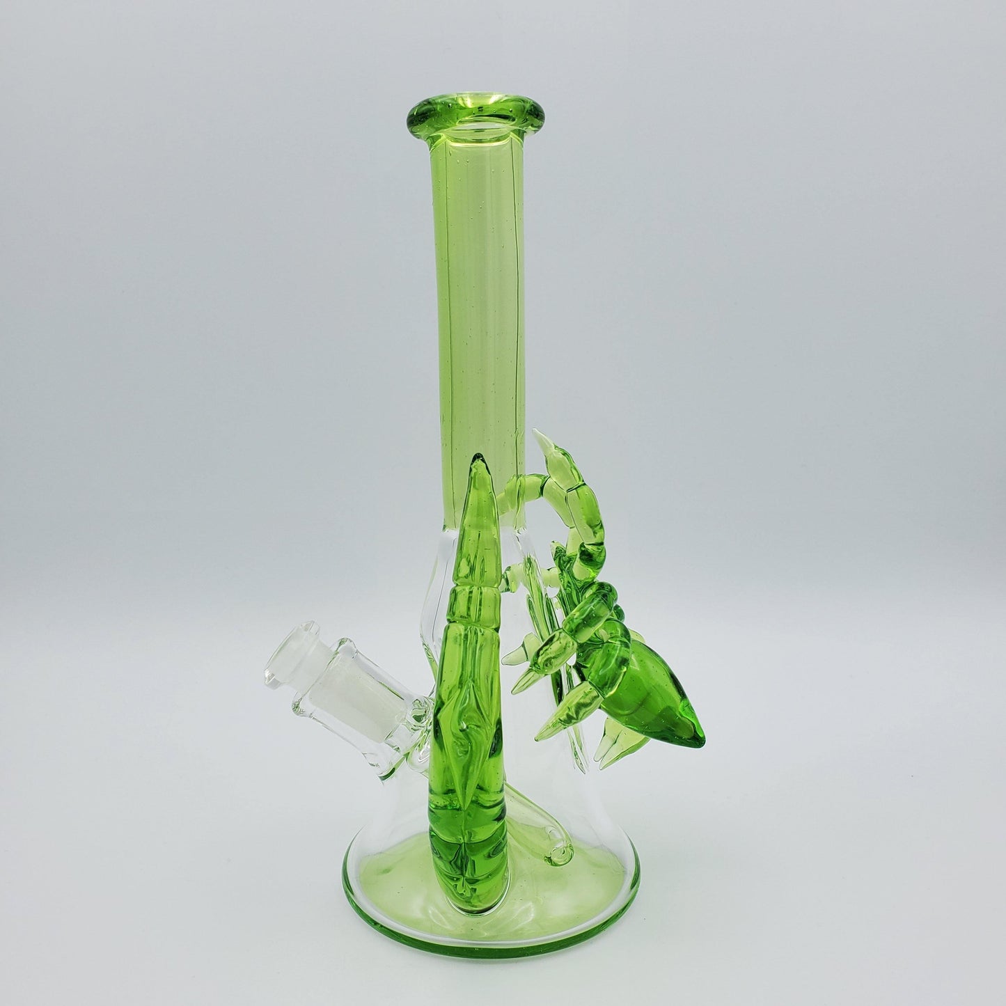 Bowser Glass Arachnid Jammer - #7 Oxyo-Smaragd Haterade Headie Glass Headies Hideout