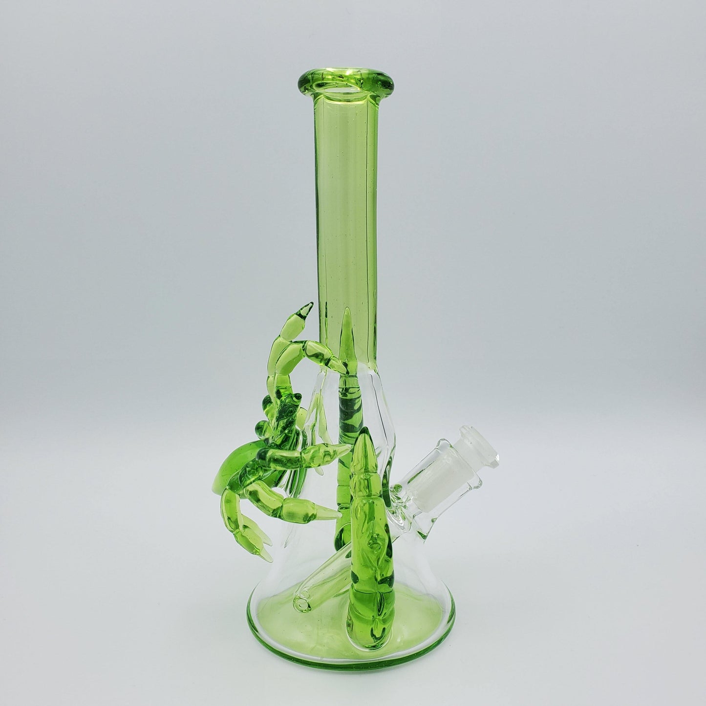 Bowser Glass Arachnid Jammer - #7 Oxyo-Smaragd Haterade Headie Glass Headies Hideout