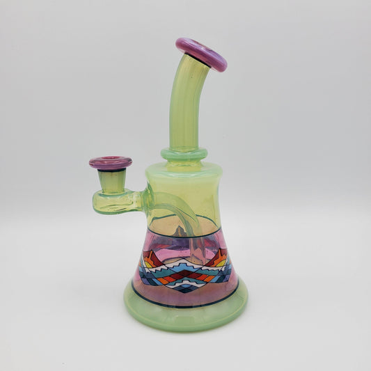 Brian Jacobson Sock Flip Filla Jammer - Hulk Over Robbins Egg and Telemagenta Headie Glass Headies Hideout