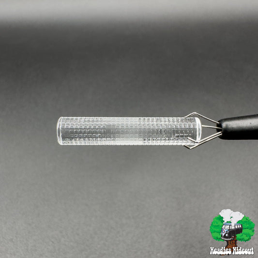 Campfire Quartz Solid Pillar - Etched 30mm Default Headies Hideout