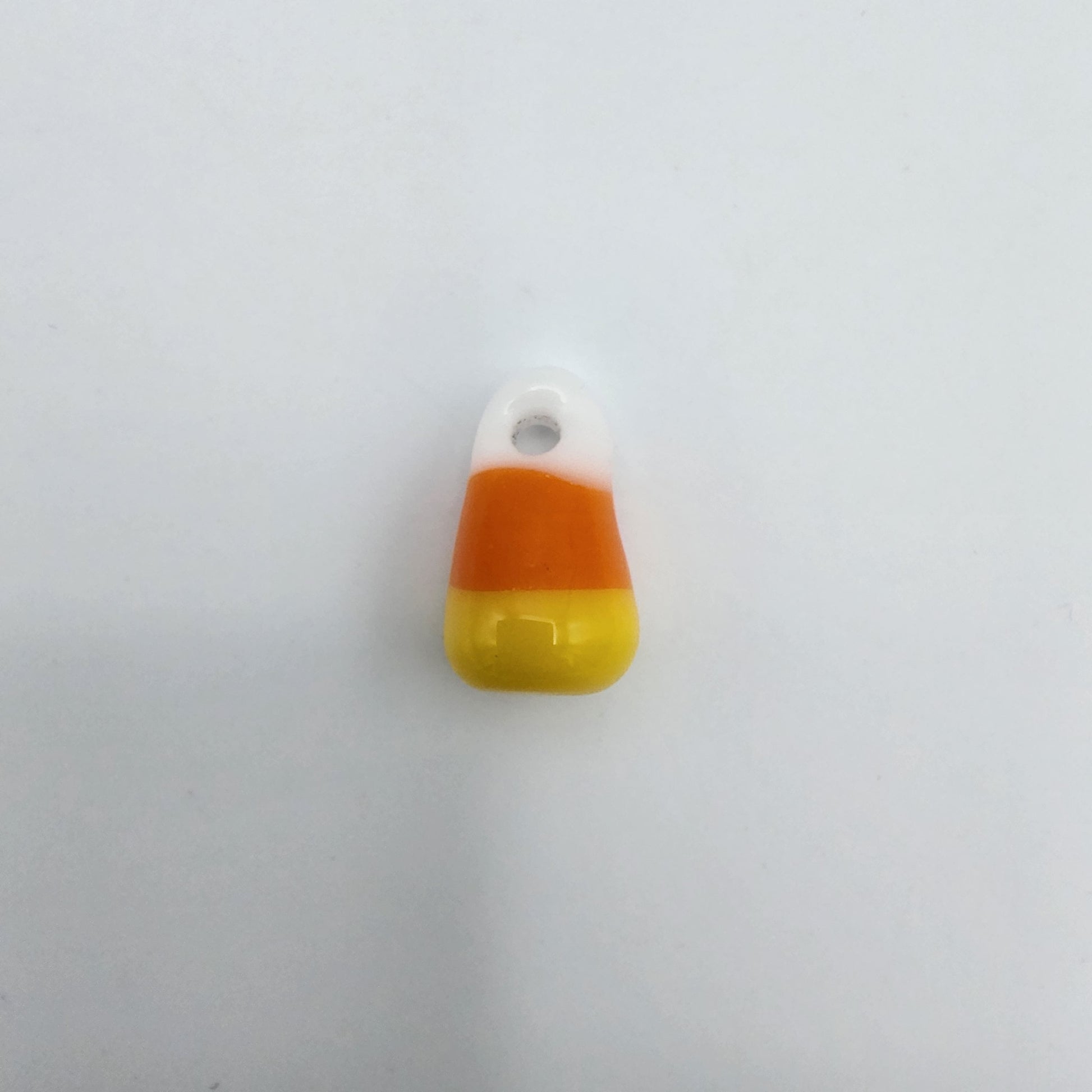 CMS Glass Pendant - Candy Corn Pendant Headies Hideout