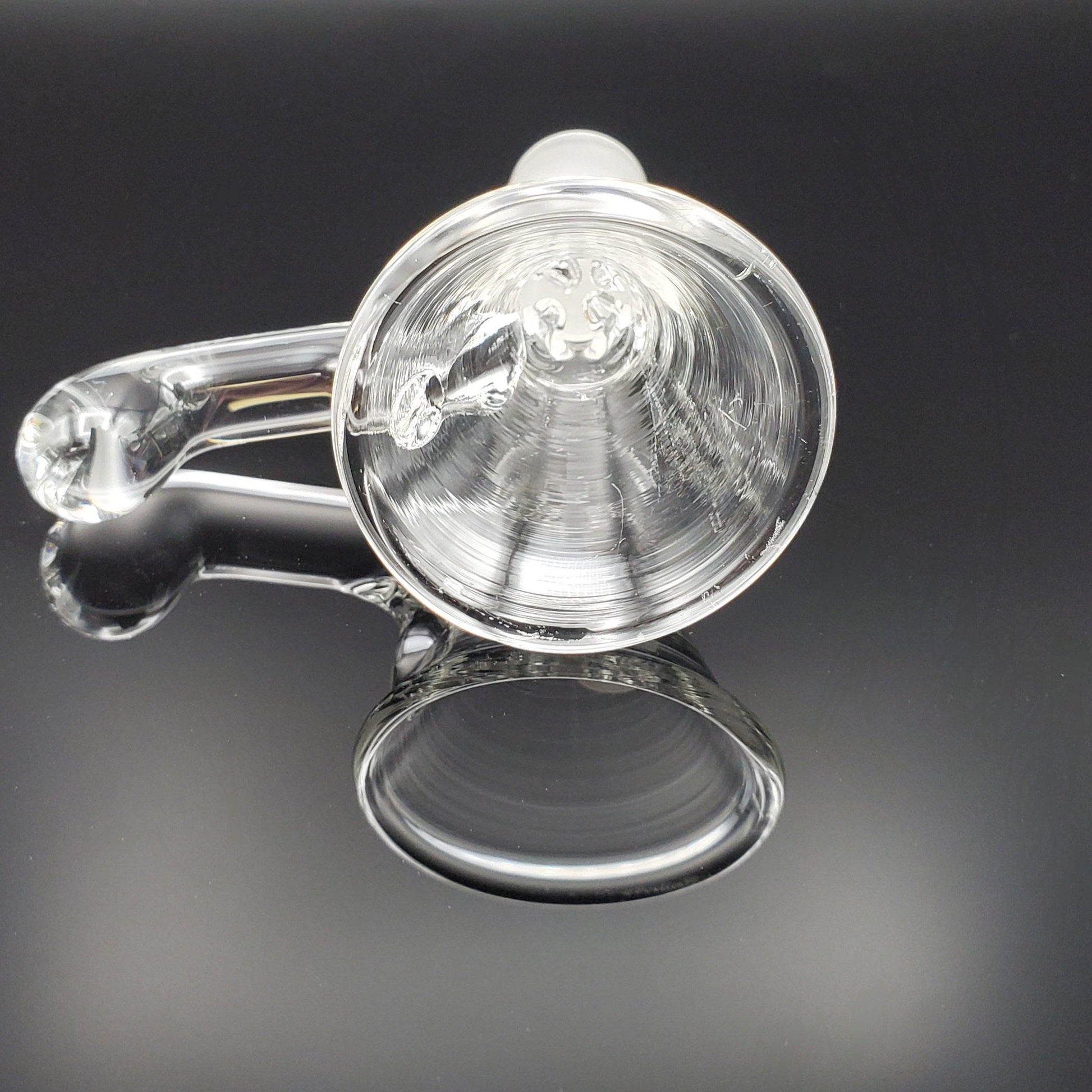 Freddy Home Blown Glass - 19mm Pinch Slide - Large - Clear Slide Headies Hideout