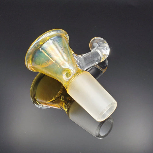 Freddy Home Blown Glass - 19mm Pinch Slide - Med - Goldstar Slide Headies Hideout