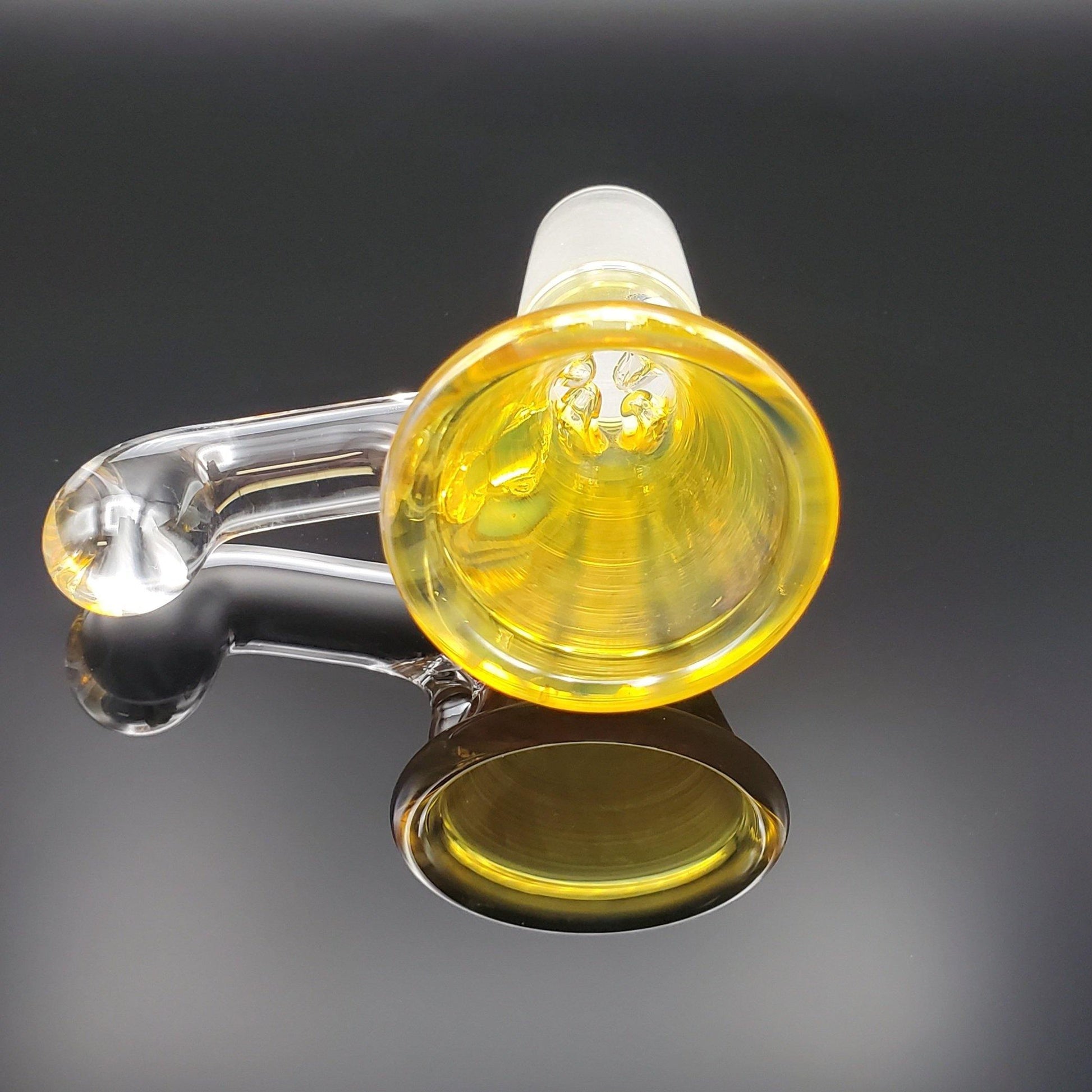 Freddy Home Blown Glass - 19mm Pinch Slide - Med - Goldstar Slide Headies Hideout