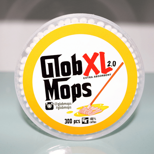 Glob Mop XL 2.0 Swabs 300pk Cleaning Headies Hideout