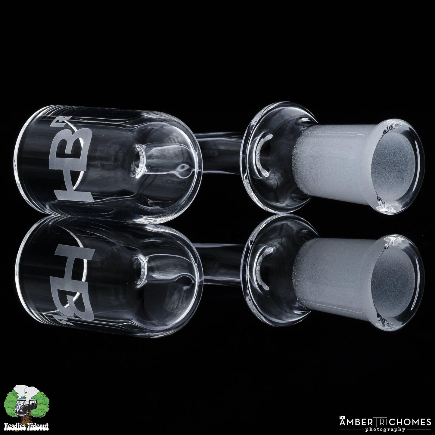 Joel Halen - Beveled Round Bottom Honey Bucket Quartz Banger Quartz Headies Hideout