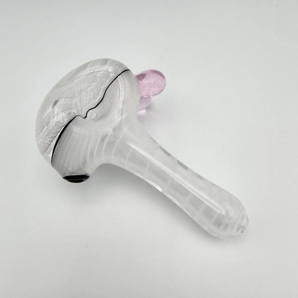 JP Cicero Glass Spoon  Fully Worked - 4A Hand Pipe Headies Hideout