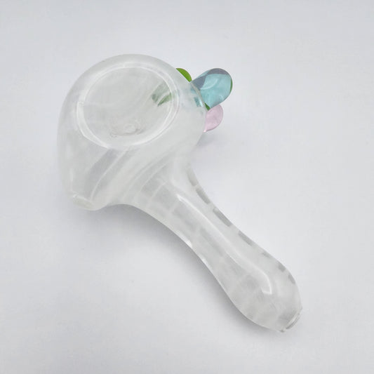 JP Cicero Glass Spoon  Fully Worked - 5A Hand Pipe Headies Hideout